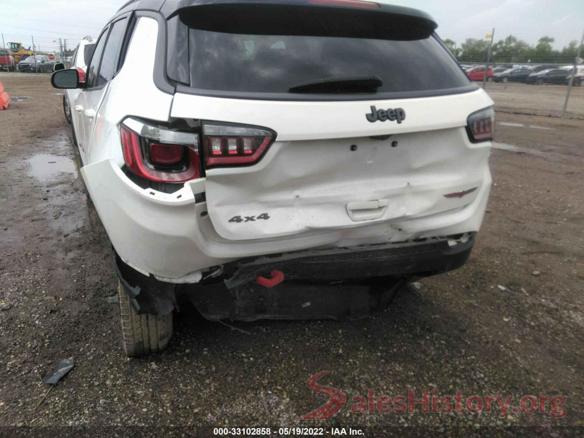 3C4NJDDB8LT207720 2020 JEEP COMPASS