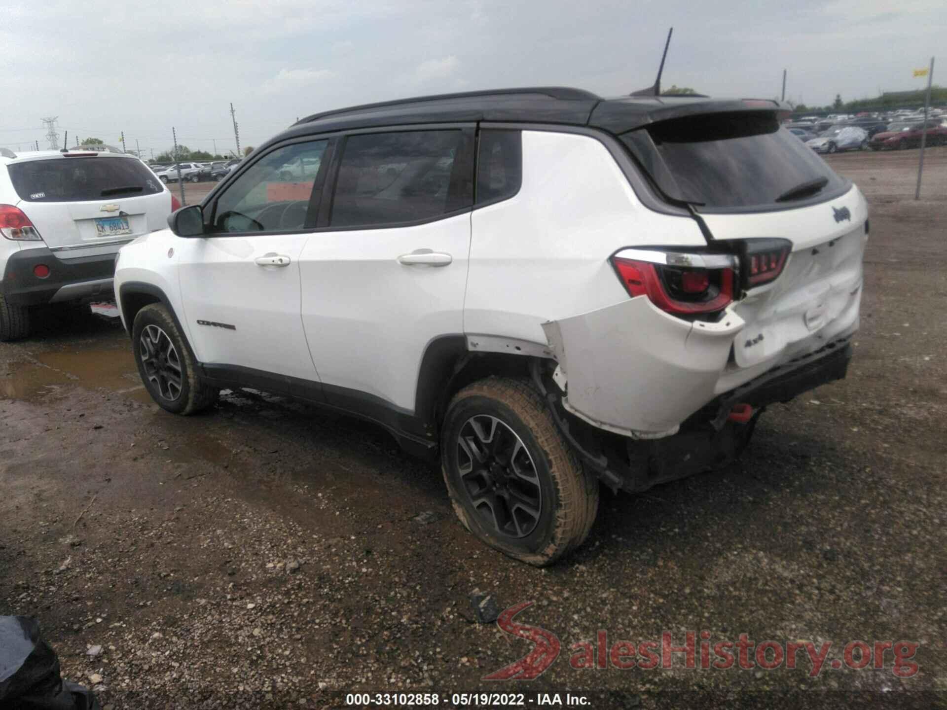 3C4NJDDB8LT207720 2020 JEEP COMPASS