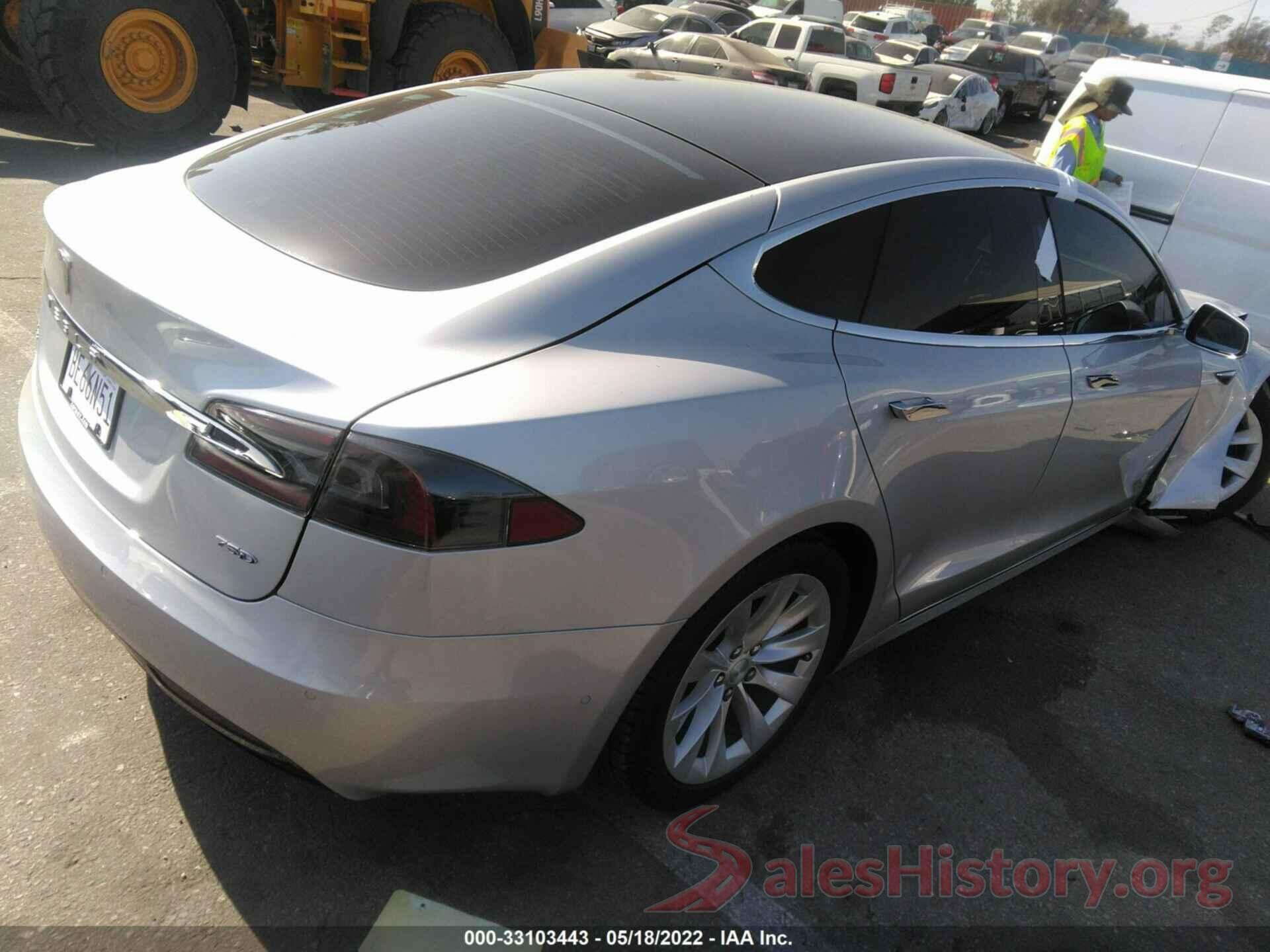 5YJSA1E20JF264411 2018 TESLA MODEL S