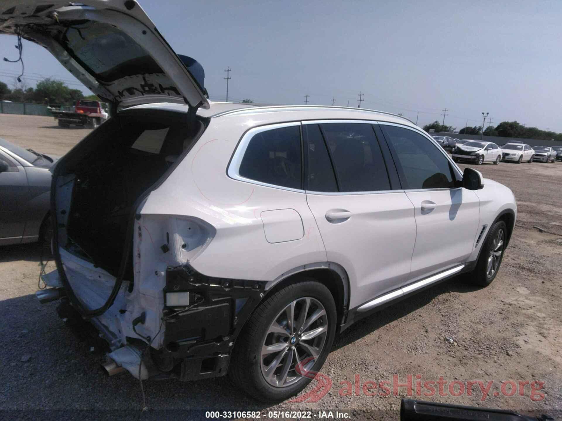 5UXTR9C58KLE12720 2019 BMW X3