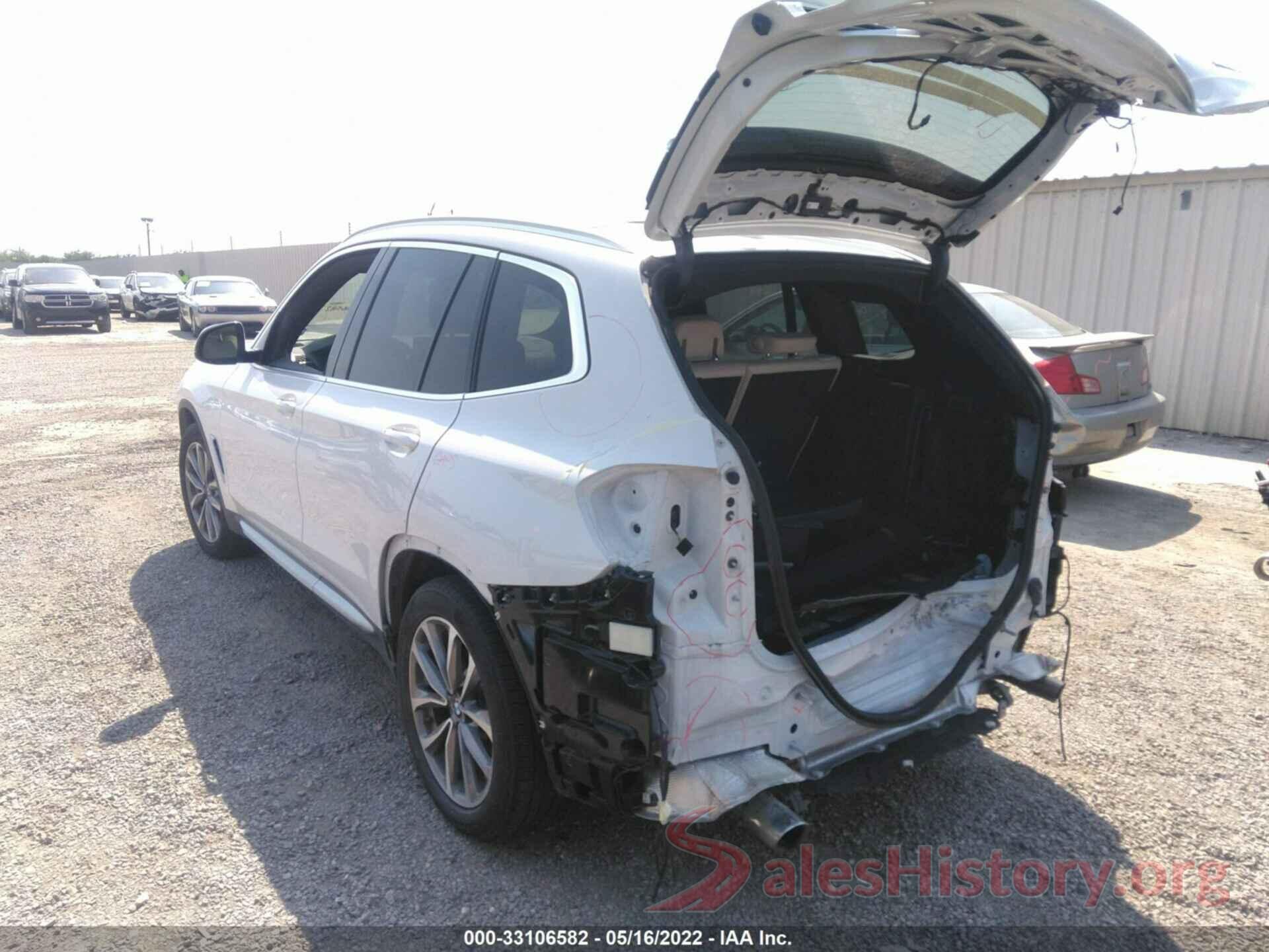 5UXTR9C58KLE12720 2019 BMW X3