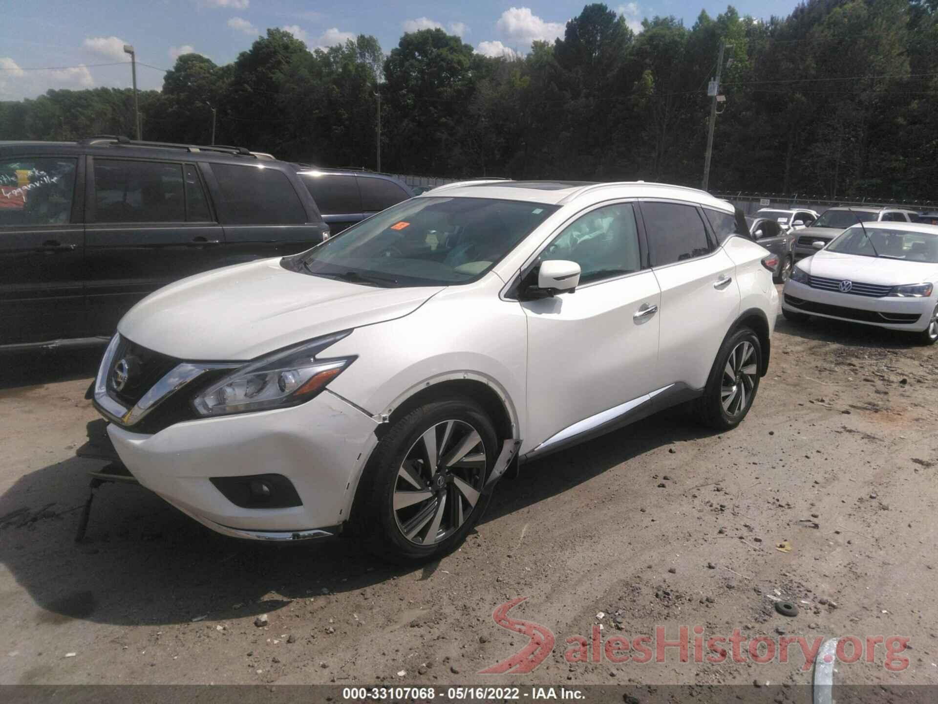 5N1AZ2MH1JN175279 2018 NISSAN MURANO