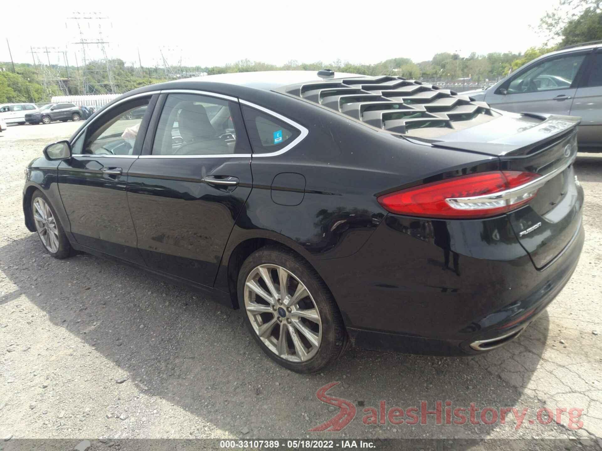 3FA6P0D98HR161163 2017 FORD FUSION