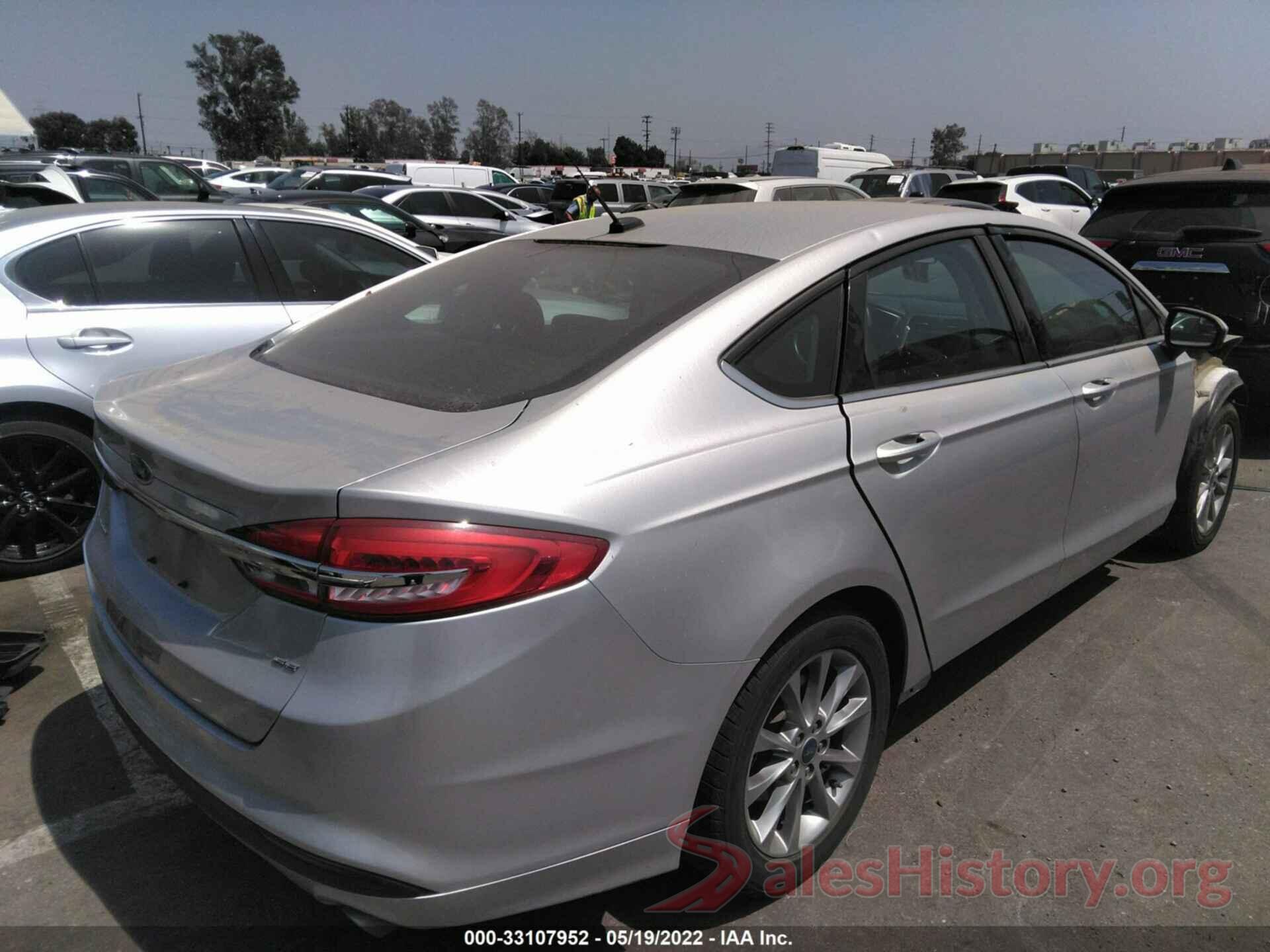 3FA6P0H7XHR242481 2017 FORD FUSION