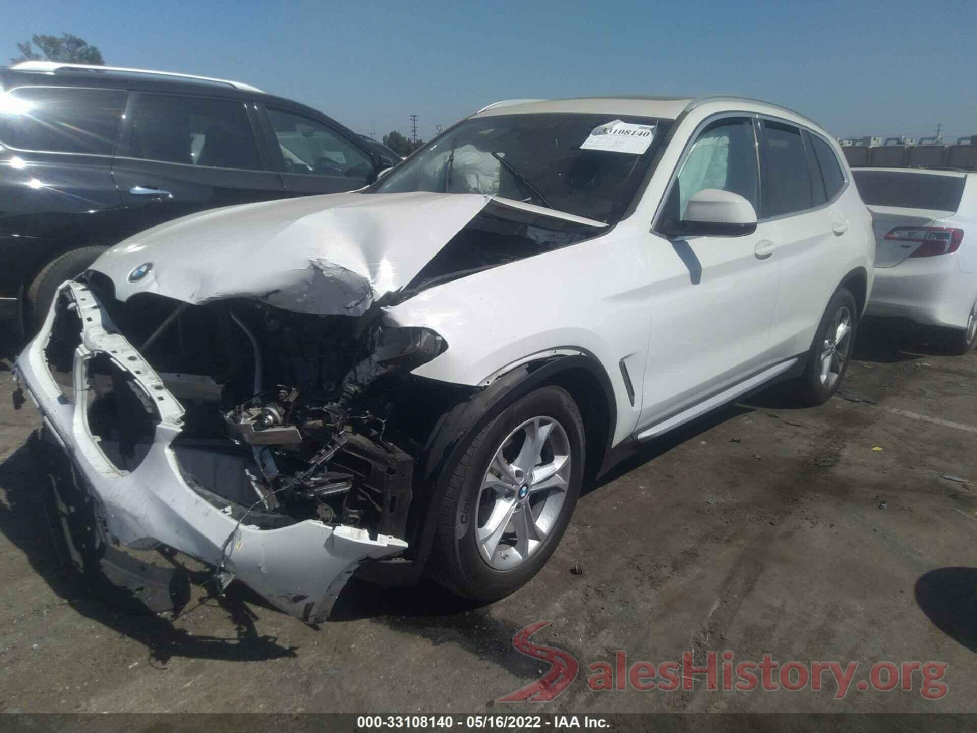 5UXTR7C52KLR46930 2019 BMW X3