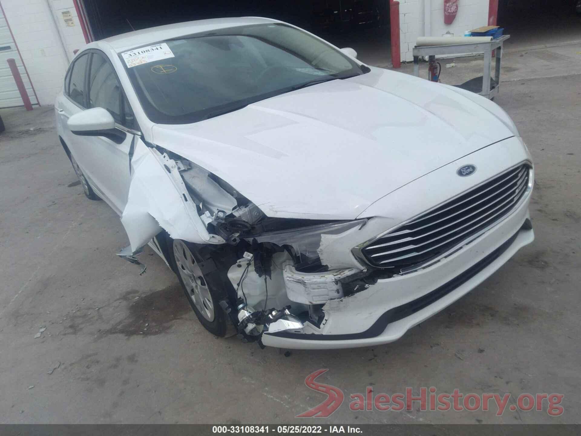 3FA6P0G79KR128075 2019 FORD FUSION