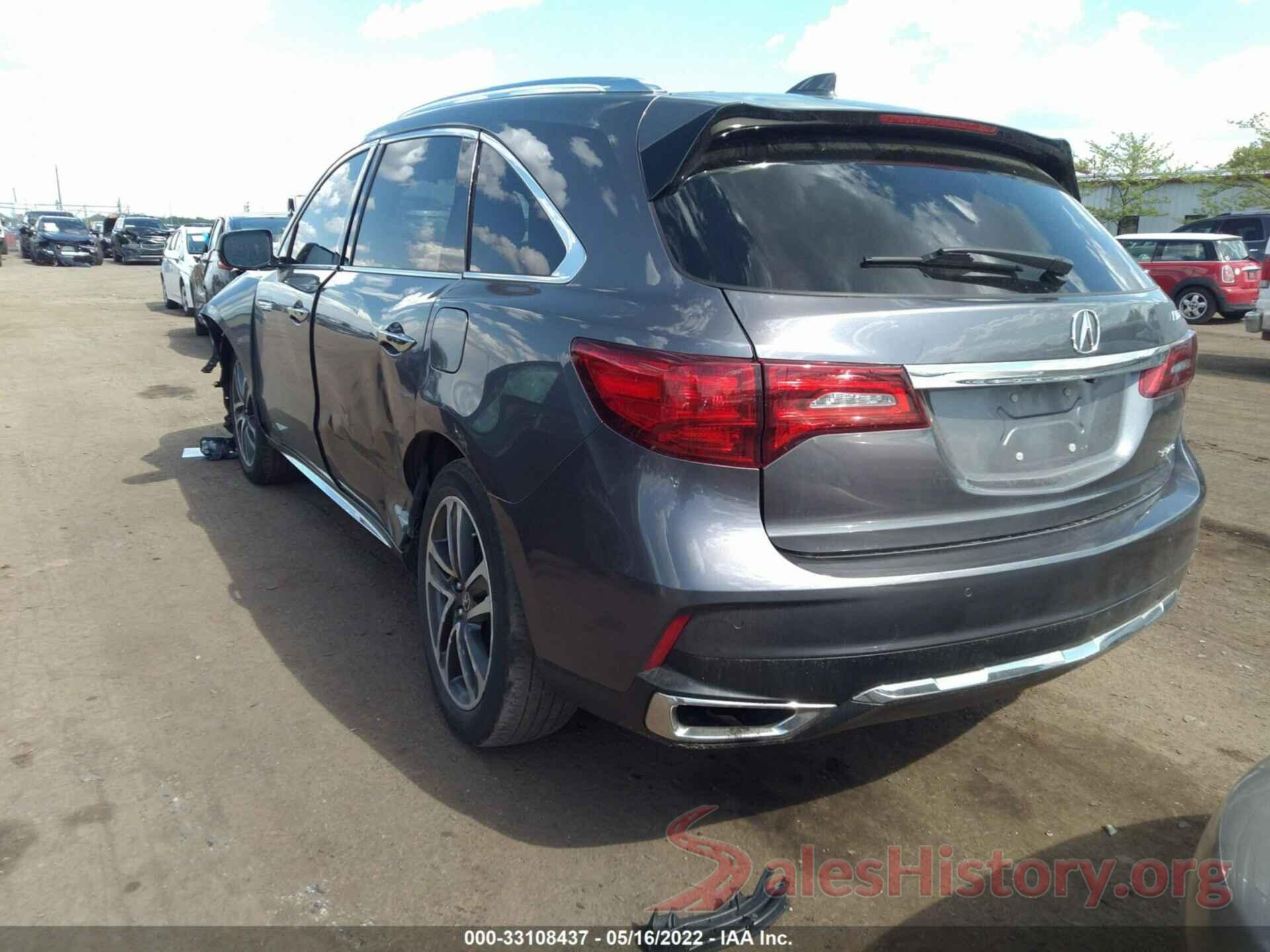 5FRYD4H8XHB018980 2017 ACURA MDX