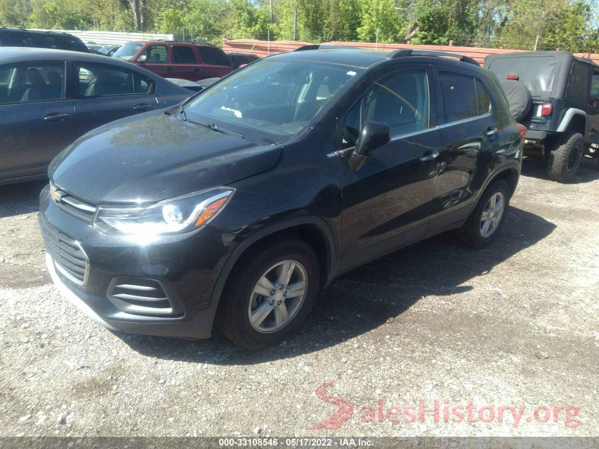 3GNCJPSB3KL299577 2019 CHEVROLET TRAX