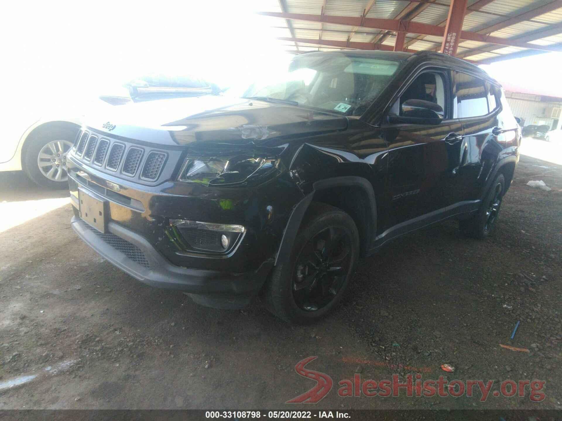 3C4NJDBB5KT740738 2019 JEEP COMPASS