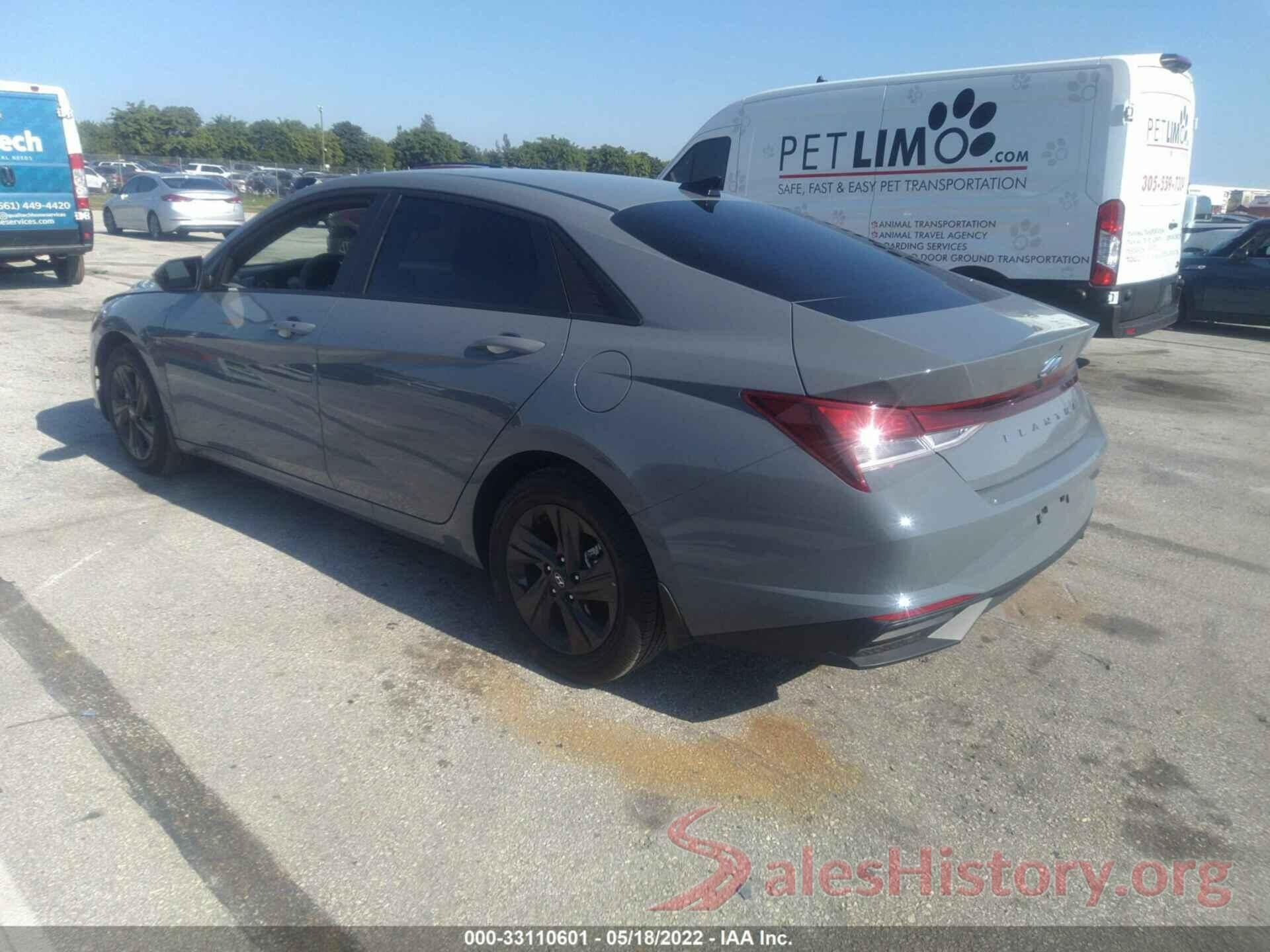 KMHLS4AG3NU314070 2022 HYUNDAI ELANTRA