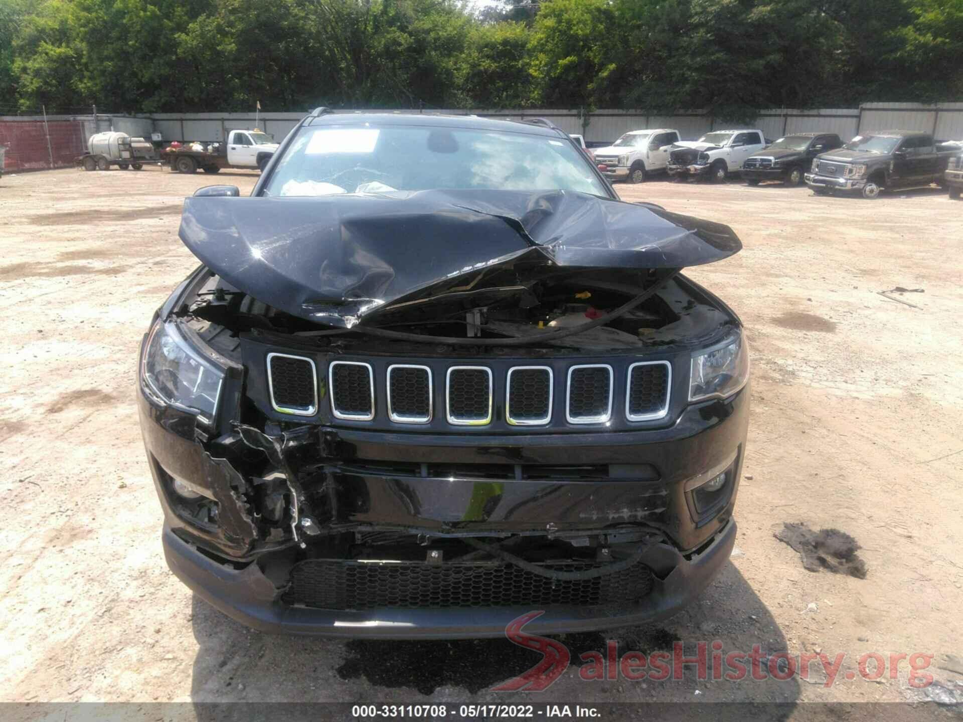 3C4NJDBBXLT160788 2020 JEEP COMPASS