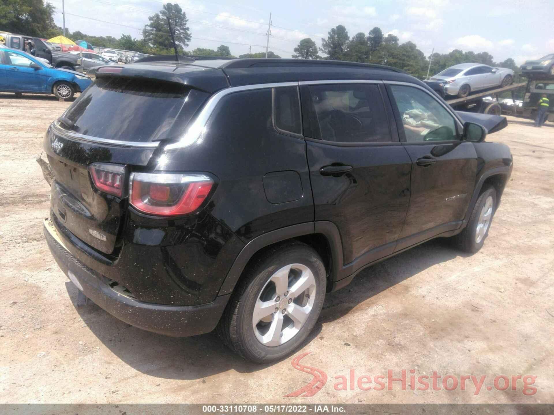 3C4NJDBBXLT160788 2020 JEEP COMPASS