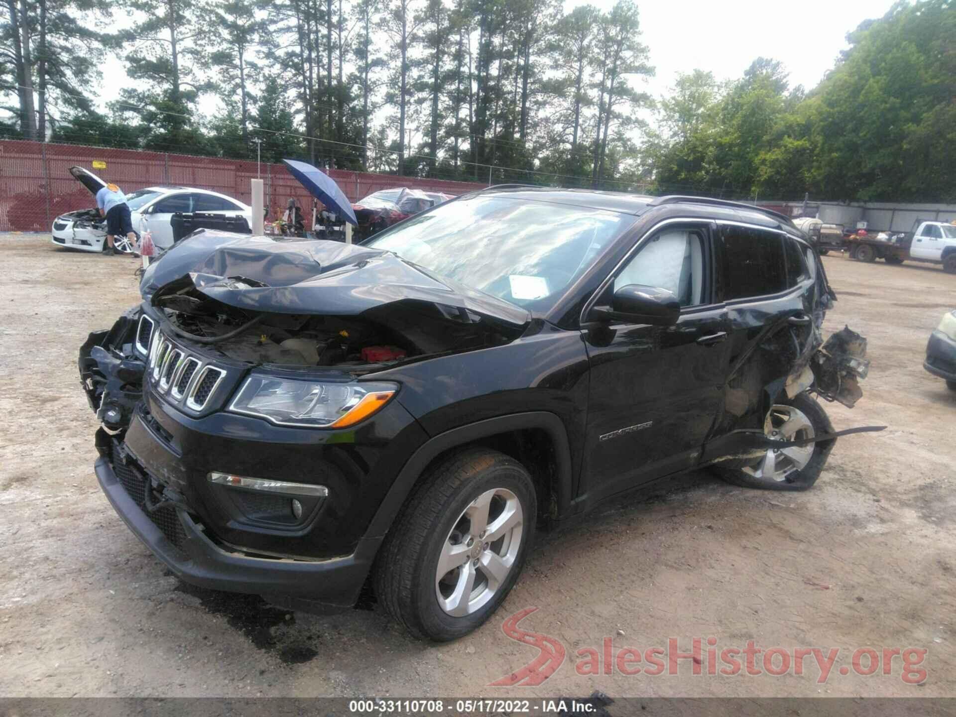 3C4NJDBBXLT160788 2020 JEEP COMPASS