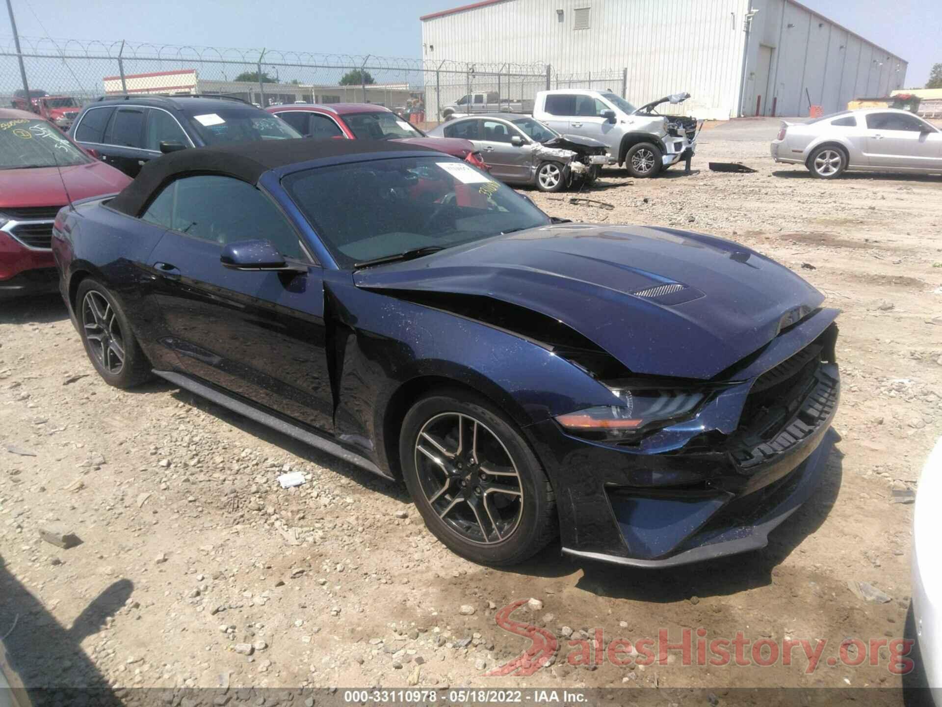 1FATP8UHXJ5167175 2018 FORD MUSTANG