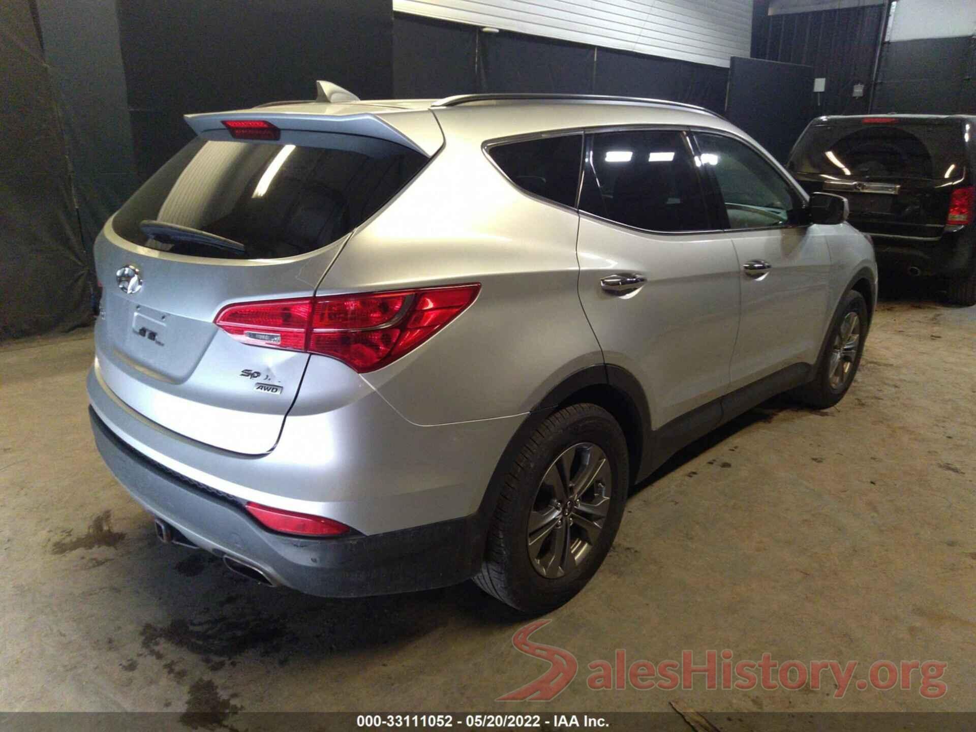 5XYZUDLB1GG328497 2016 HYUNDAI SANTA FE SPORT