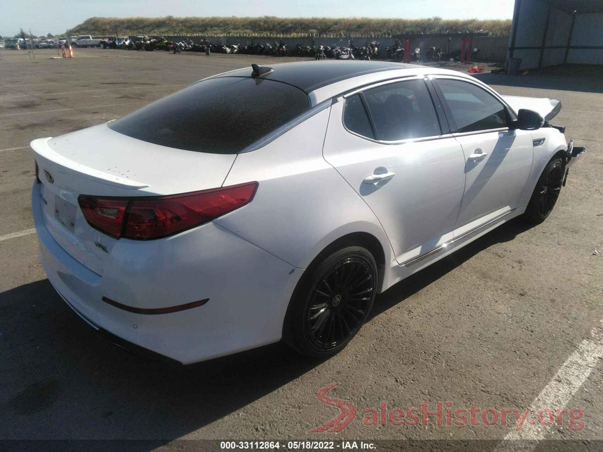 5XXGR4A68FG429960 2015 KIA OPTIMA