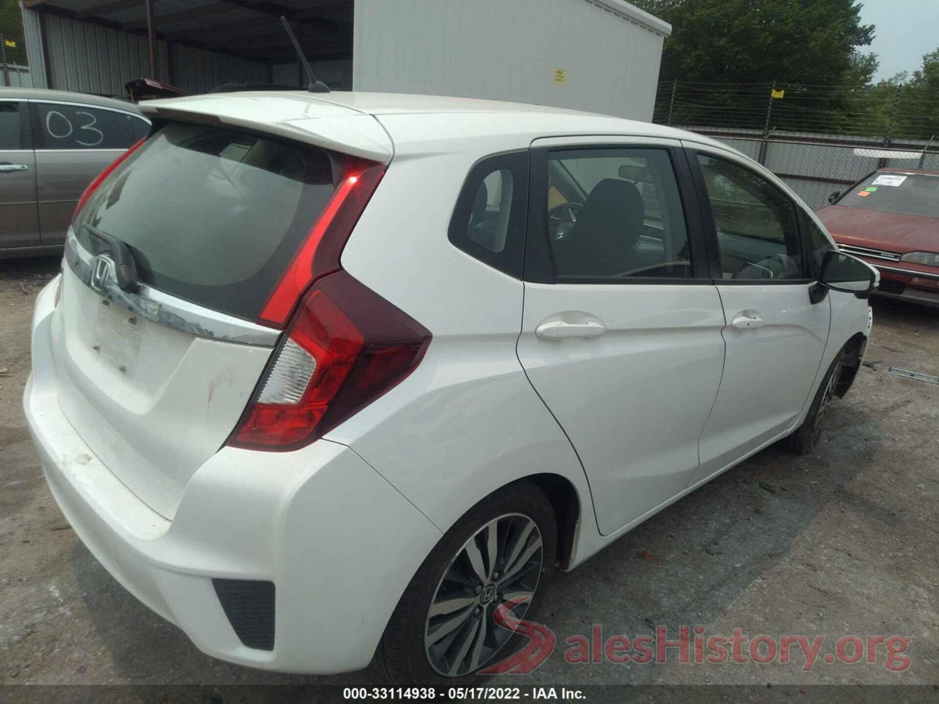 JHMGK5H79GS011342 2016 HONDA FIT