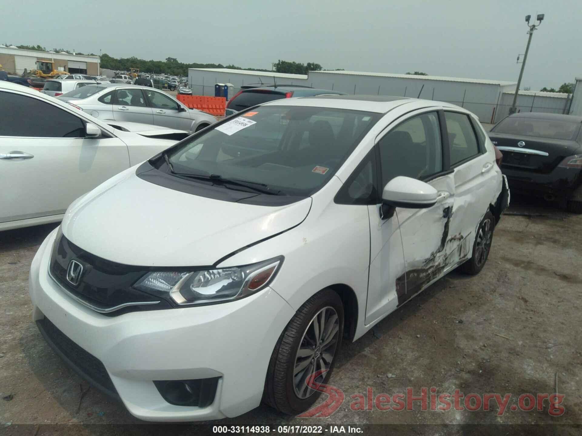 JHMGK5H79GS011342 2016 HONDA FIT