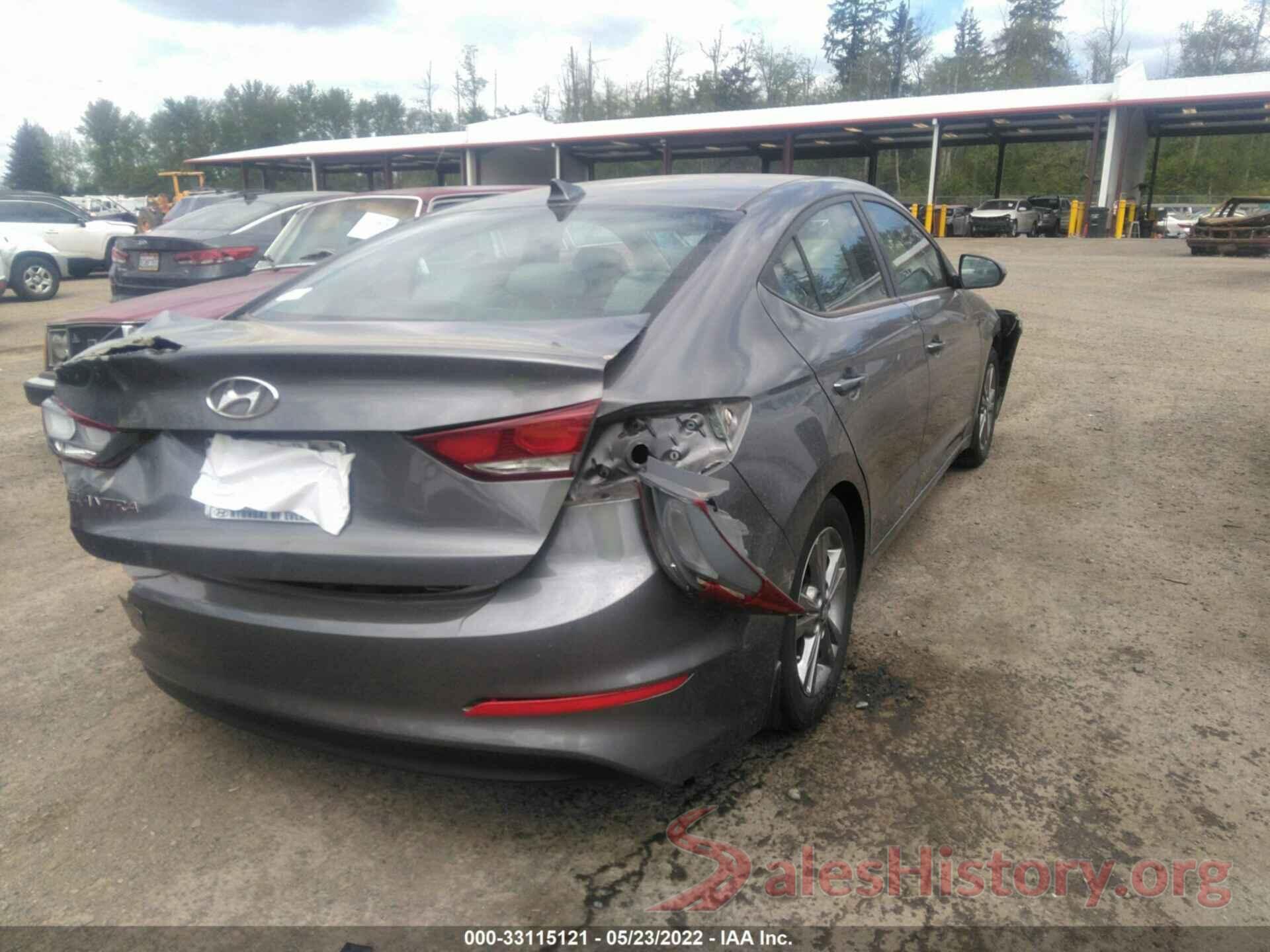 5NPD84LF8JH278327 2018 HYUNDAI ELANTRA