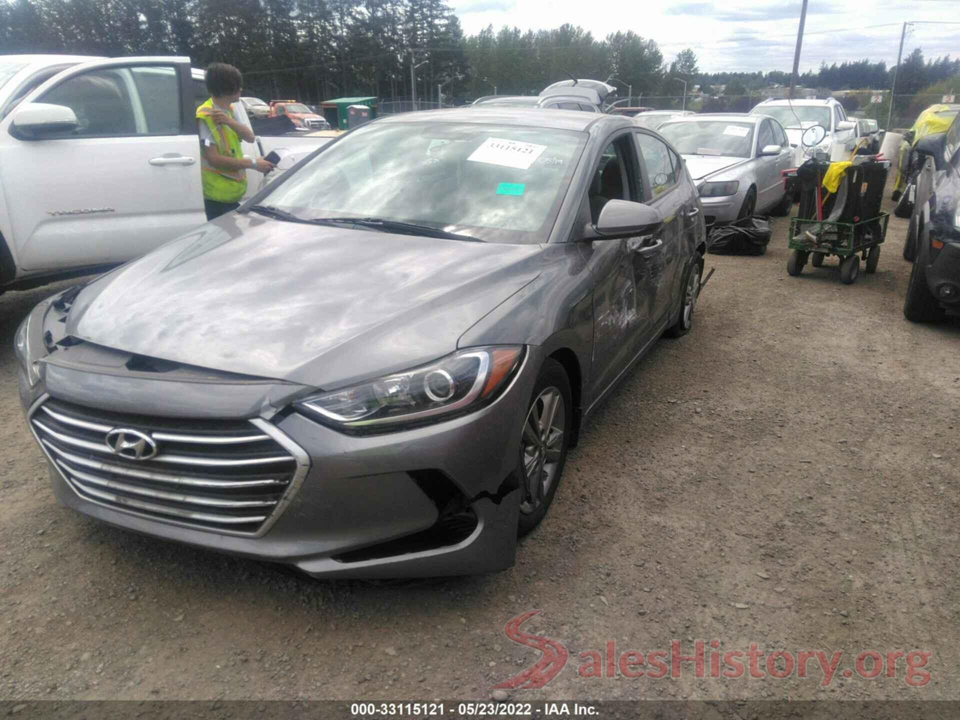 5NPD84LF8JH278327 2018 HYUNDAI ELANTRA