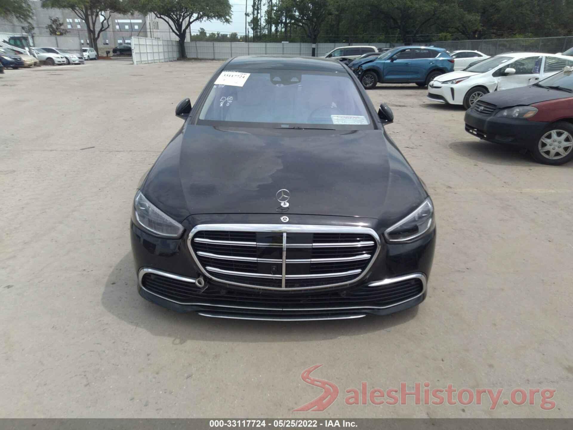 W1K6G7GB6MA026842 2021 MERCEDES-BENZ S-CLASS