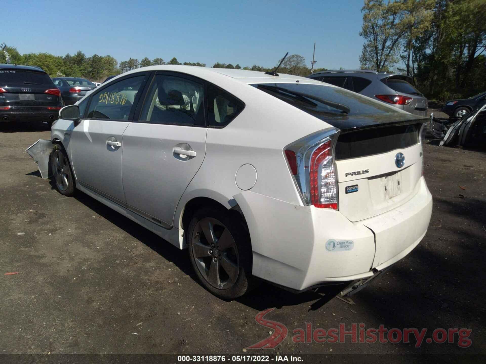 JTDKN3DU6F0426311 2015 TOYOTA PRIUS