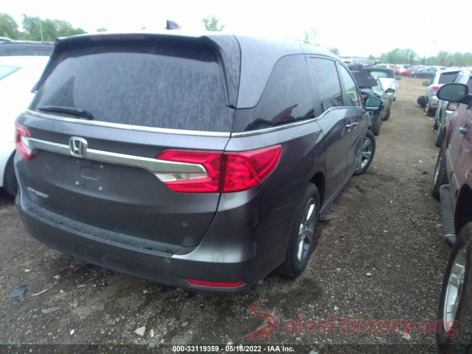 5FNRL6H76JB038354 2018 HONDA ODYSSEY