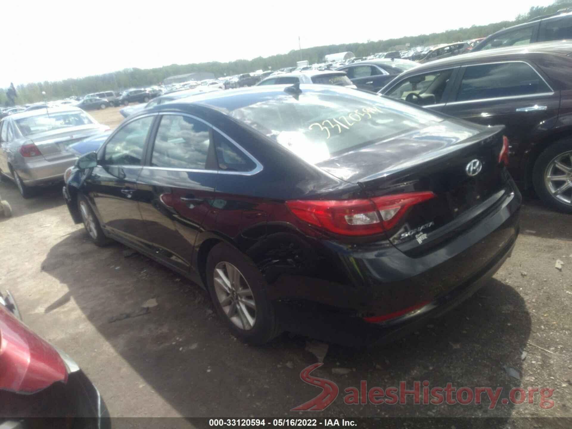 5NPE24AFXHH592614 2017 HYUNDAI SONATA