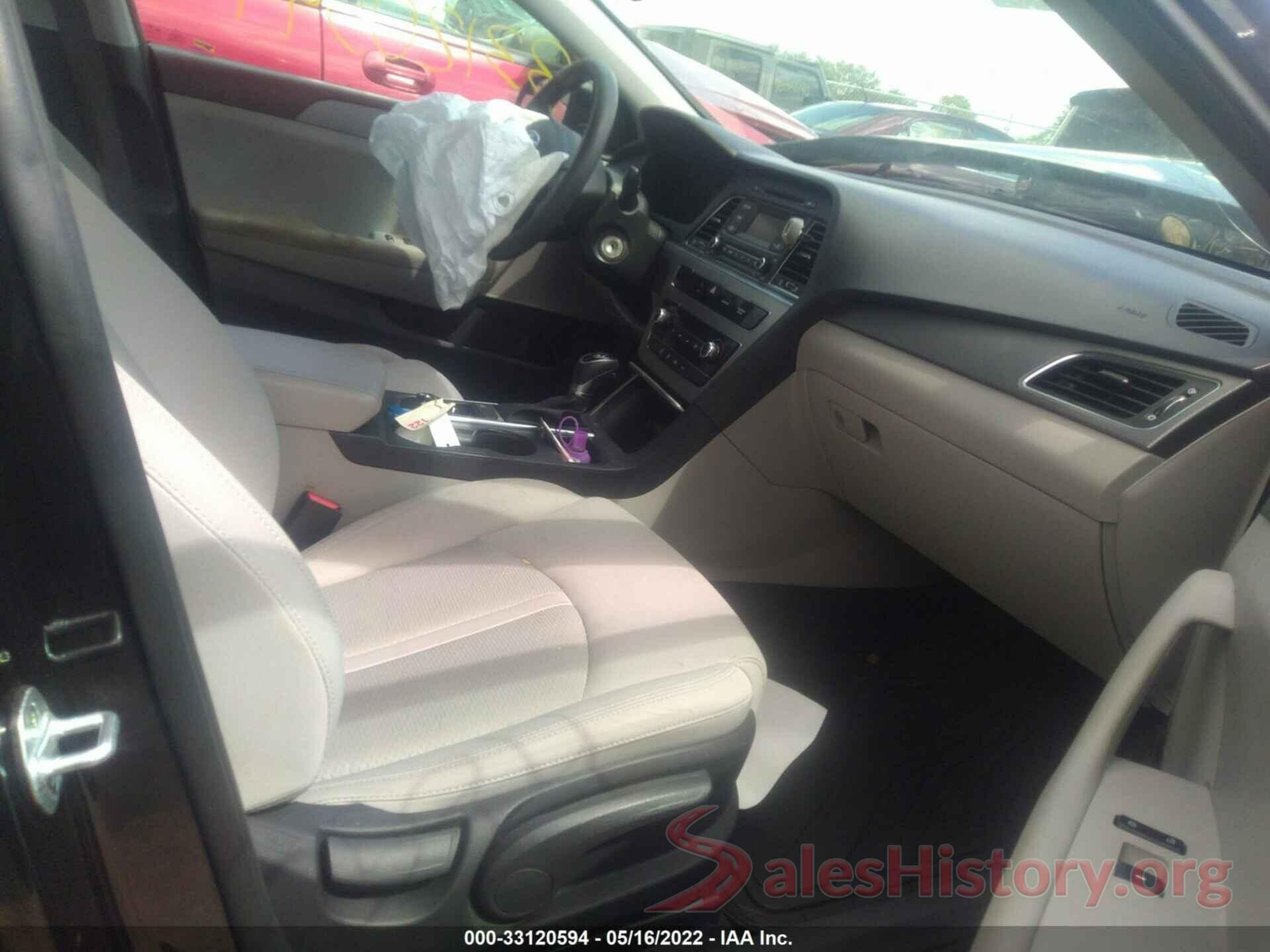 5NPE24AFXHH592614 2017 HYUNDAI SONATA