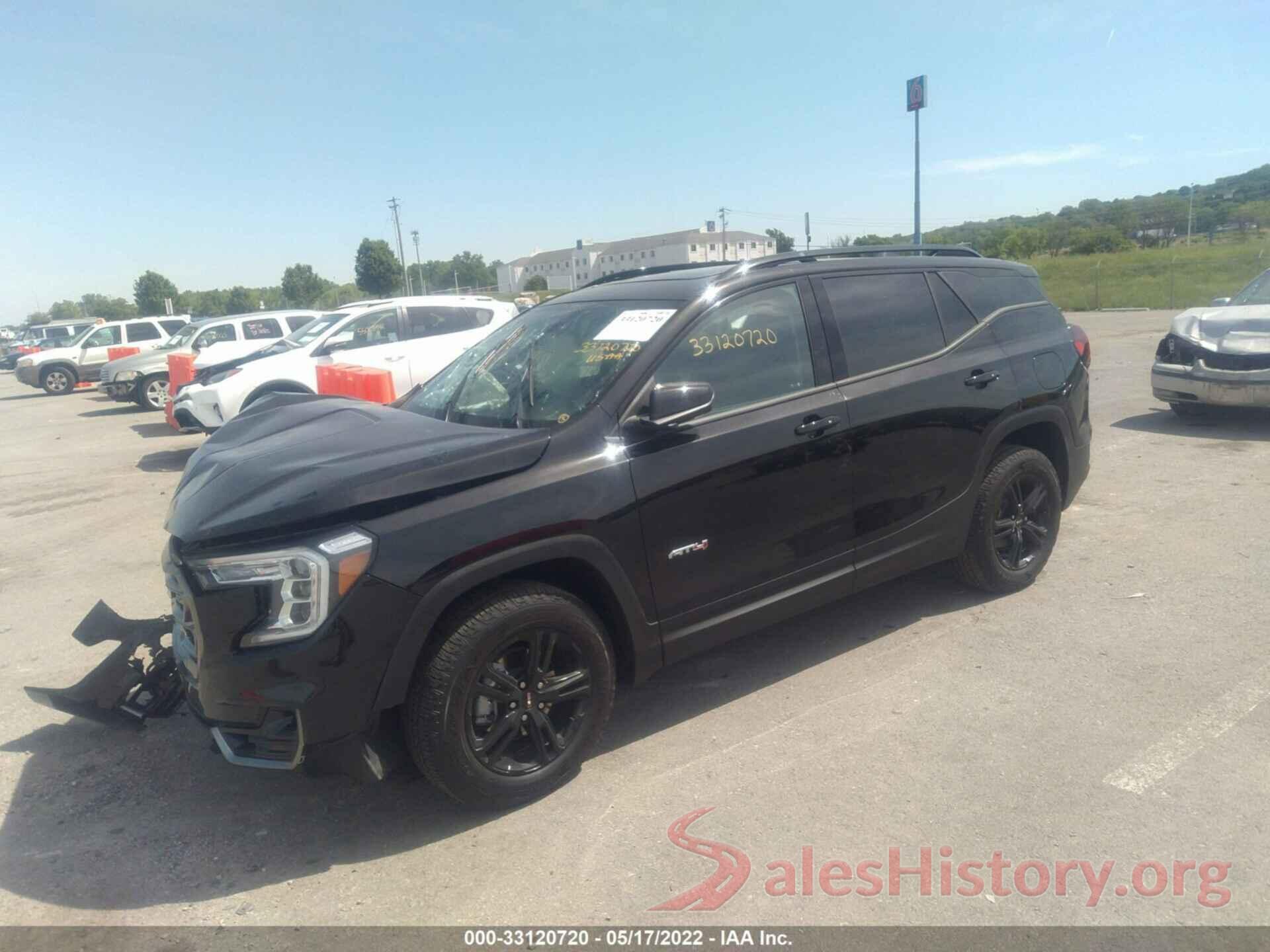 3GKALYEV0NL155872 2022 GMC TERRAIN