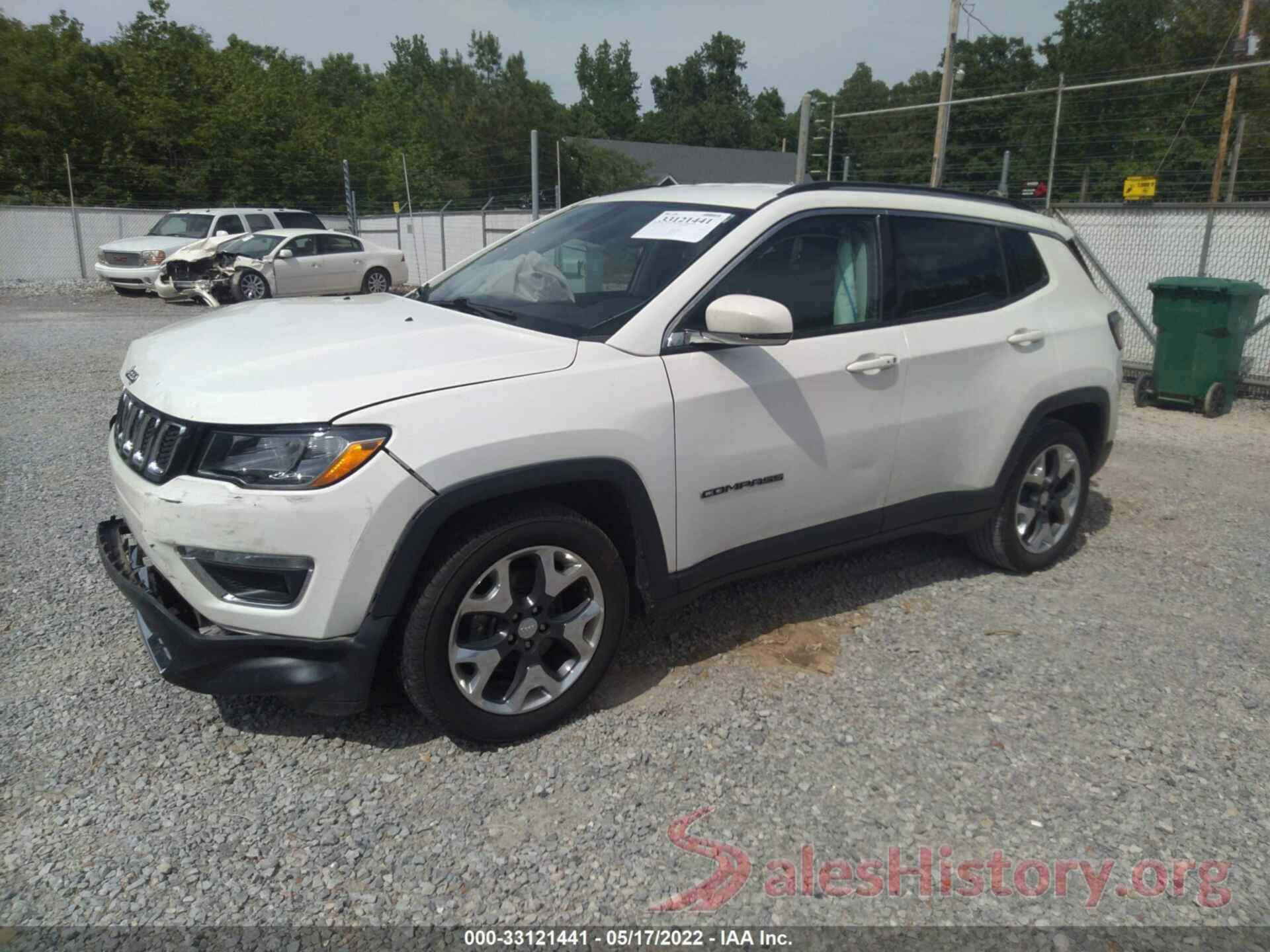 3C4NJCCB7KT662973 2019 JEEP COMPASS