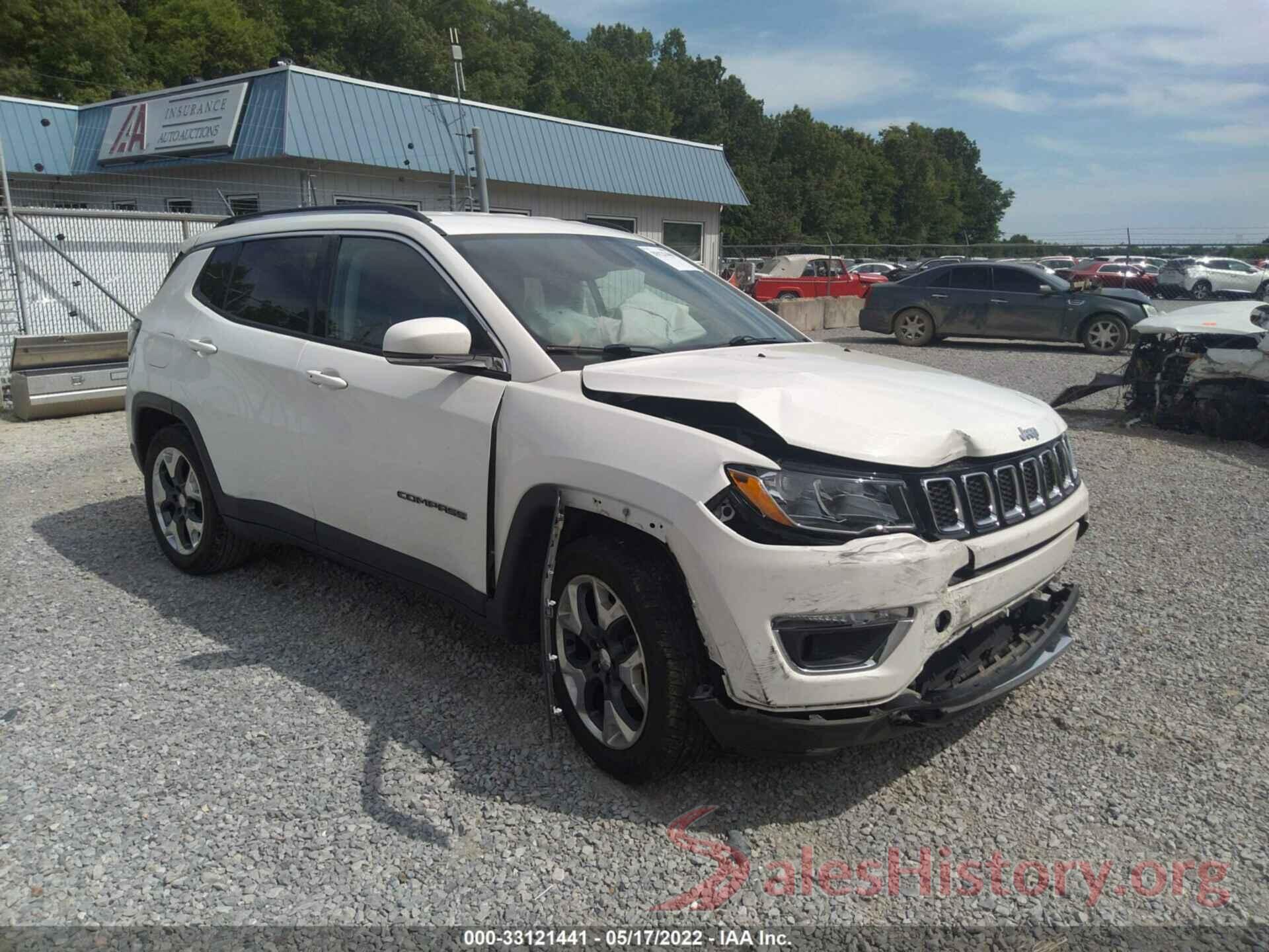 3C4NJCCB7KT662973 2019 JEEP COMPASS