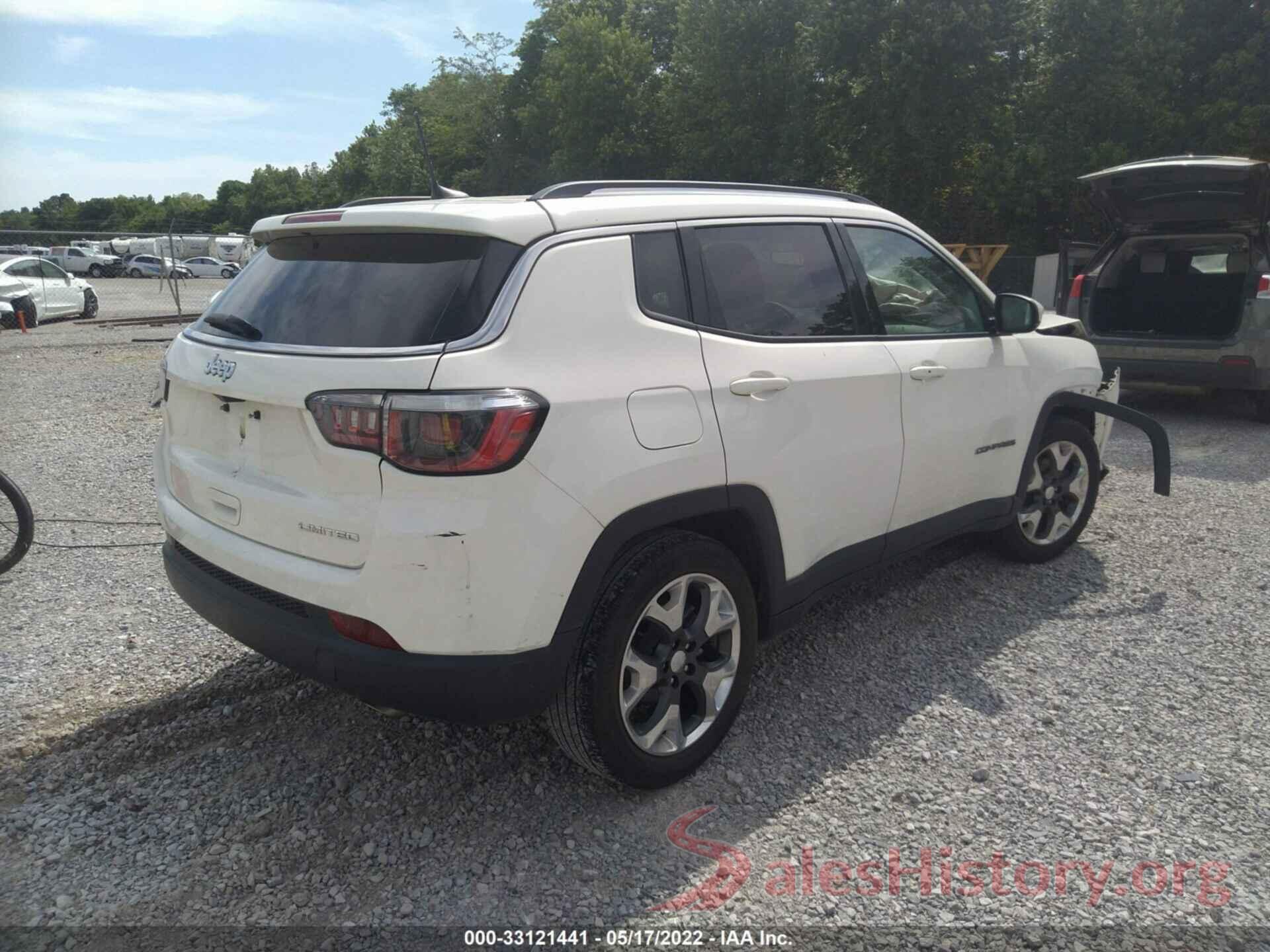 3C4NJCCB7KT662973 2019 JEEP COMPASS