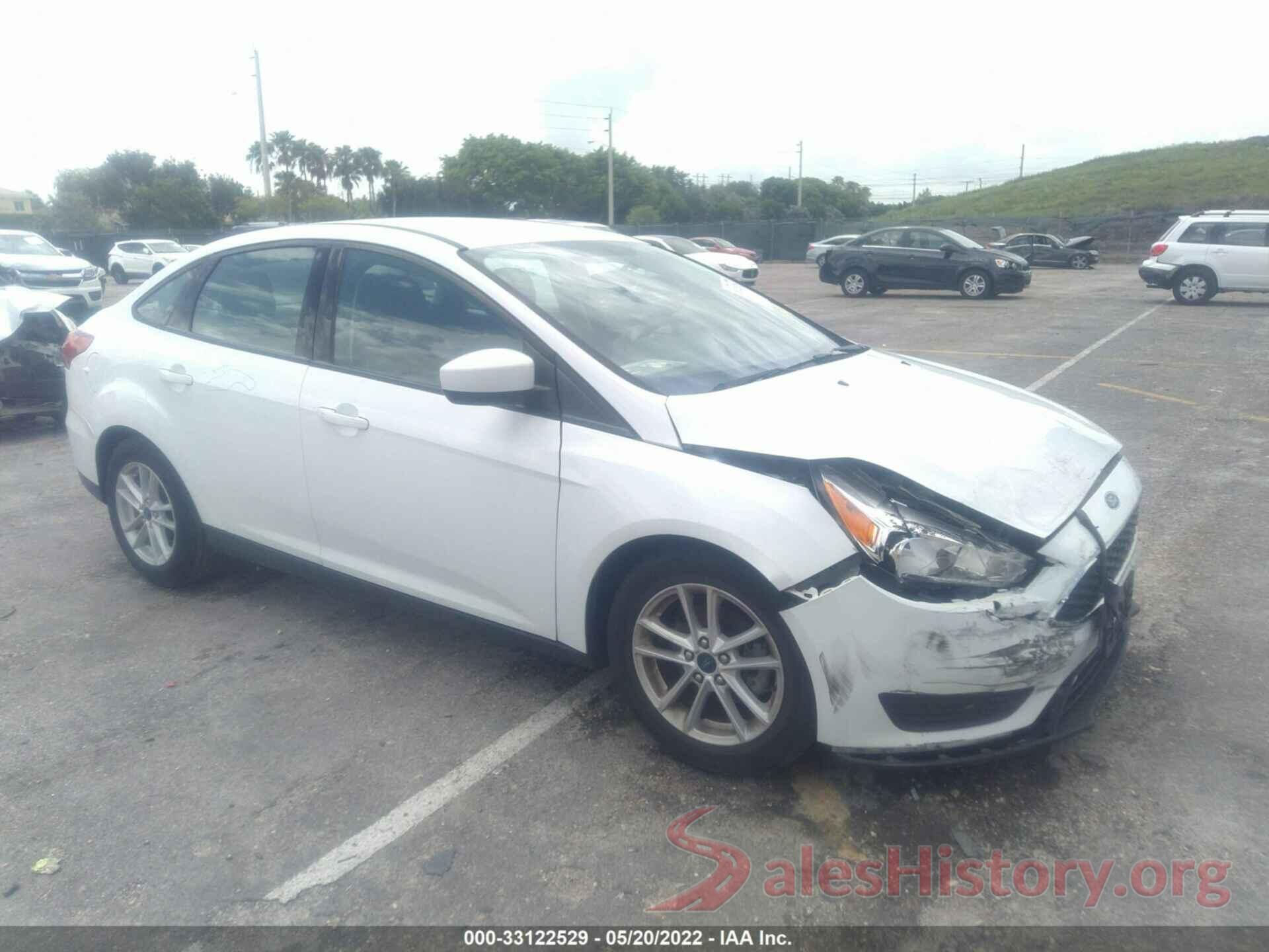 1FADP3F27JL238764 2018 FORD FOCUS