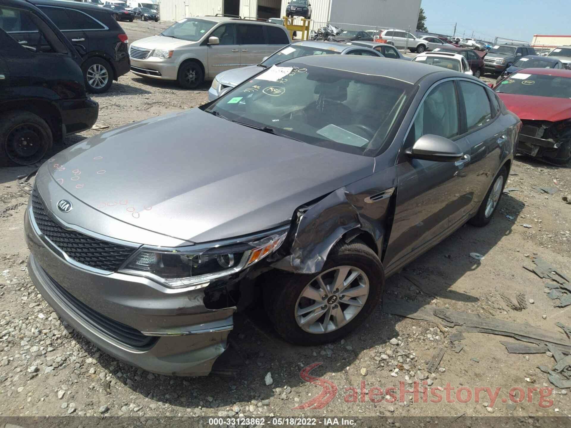 5XXGT4L37GG099122 2016 KIA OPTIMA