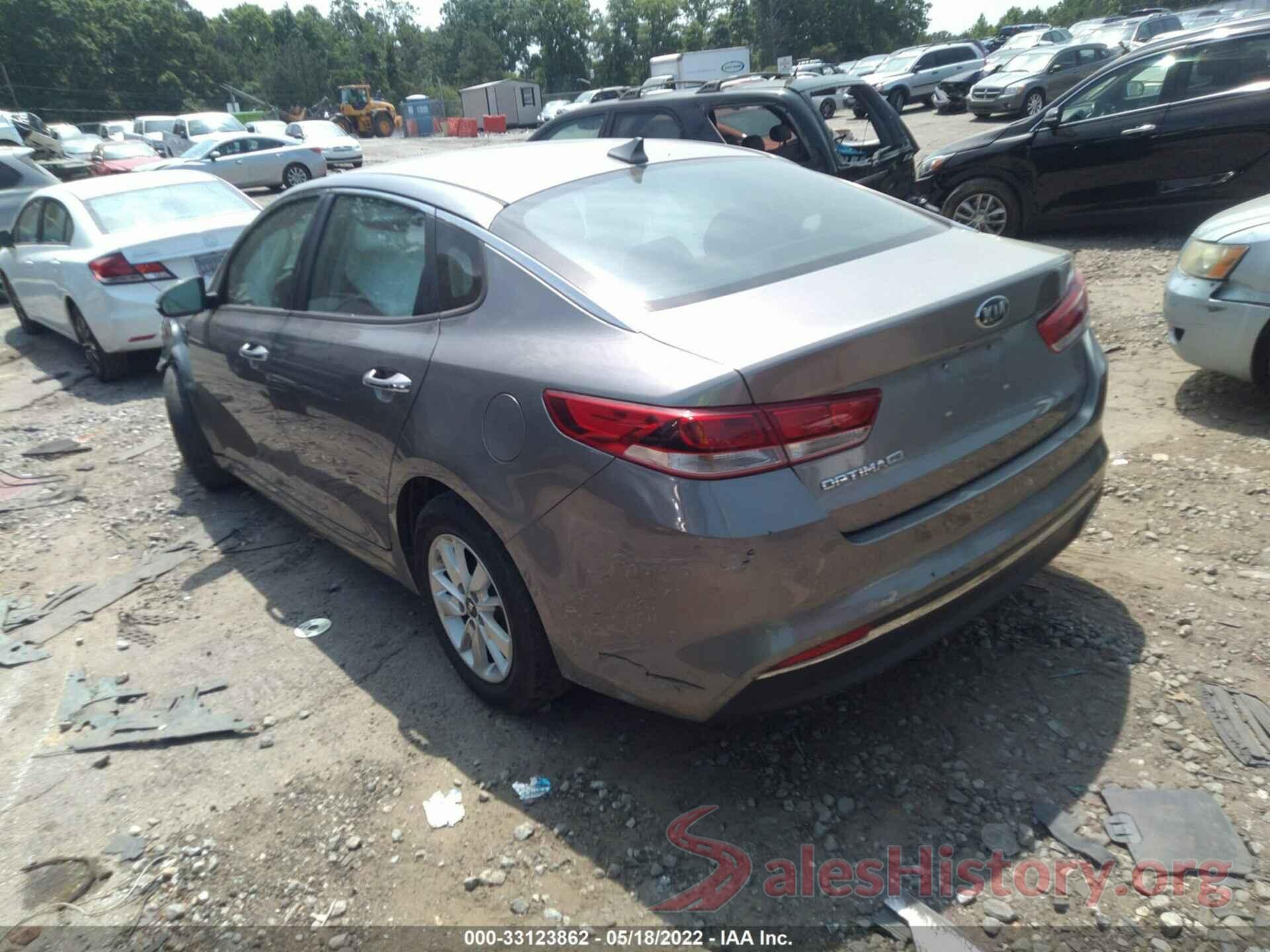 5XXGT4L37GG099122 2016 KIA OPTIMA