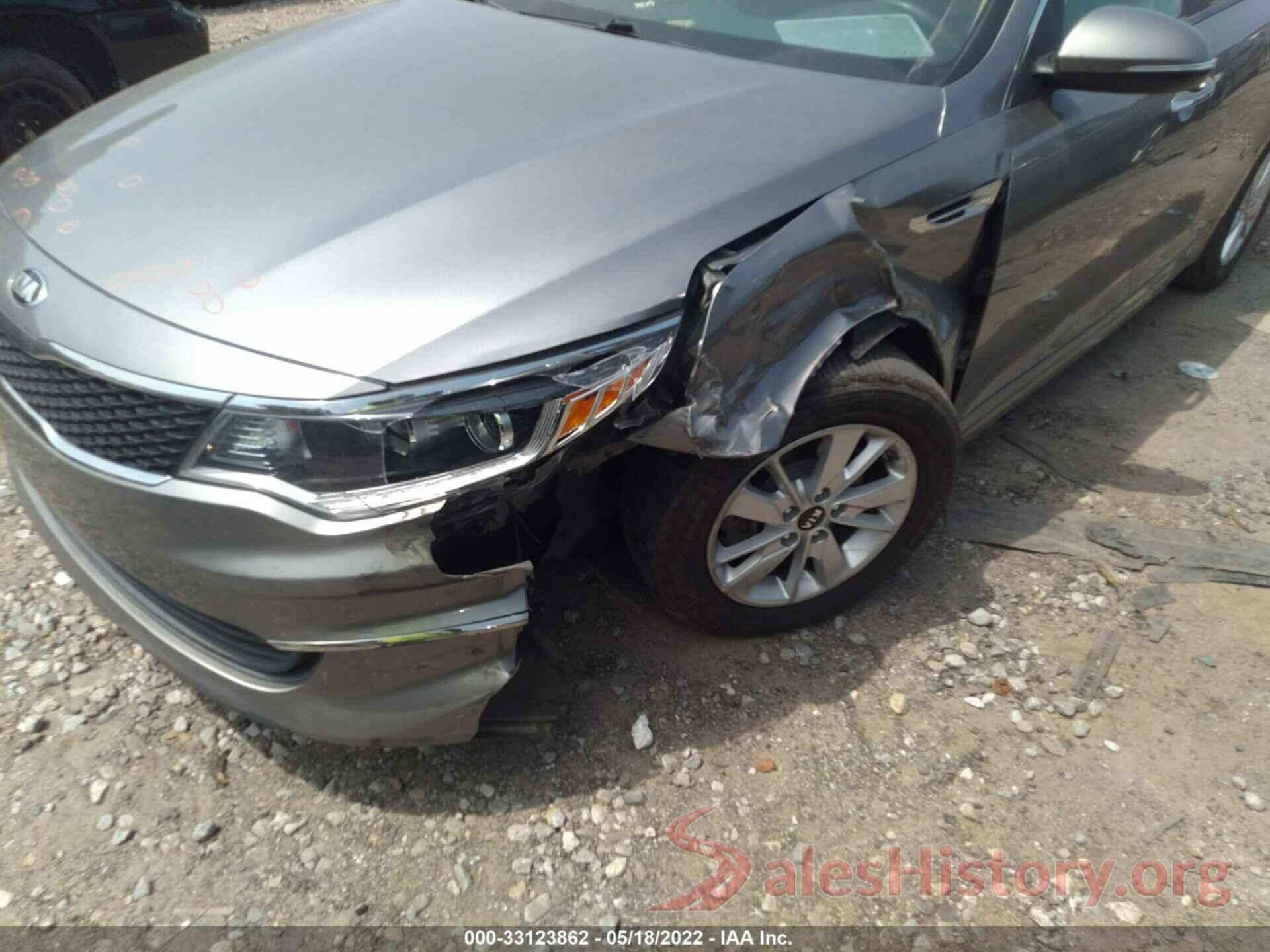 5XXGT4L37GG099122 2016 KIA OPTIMA