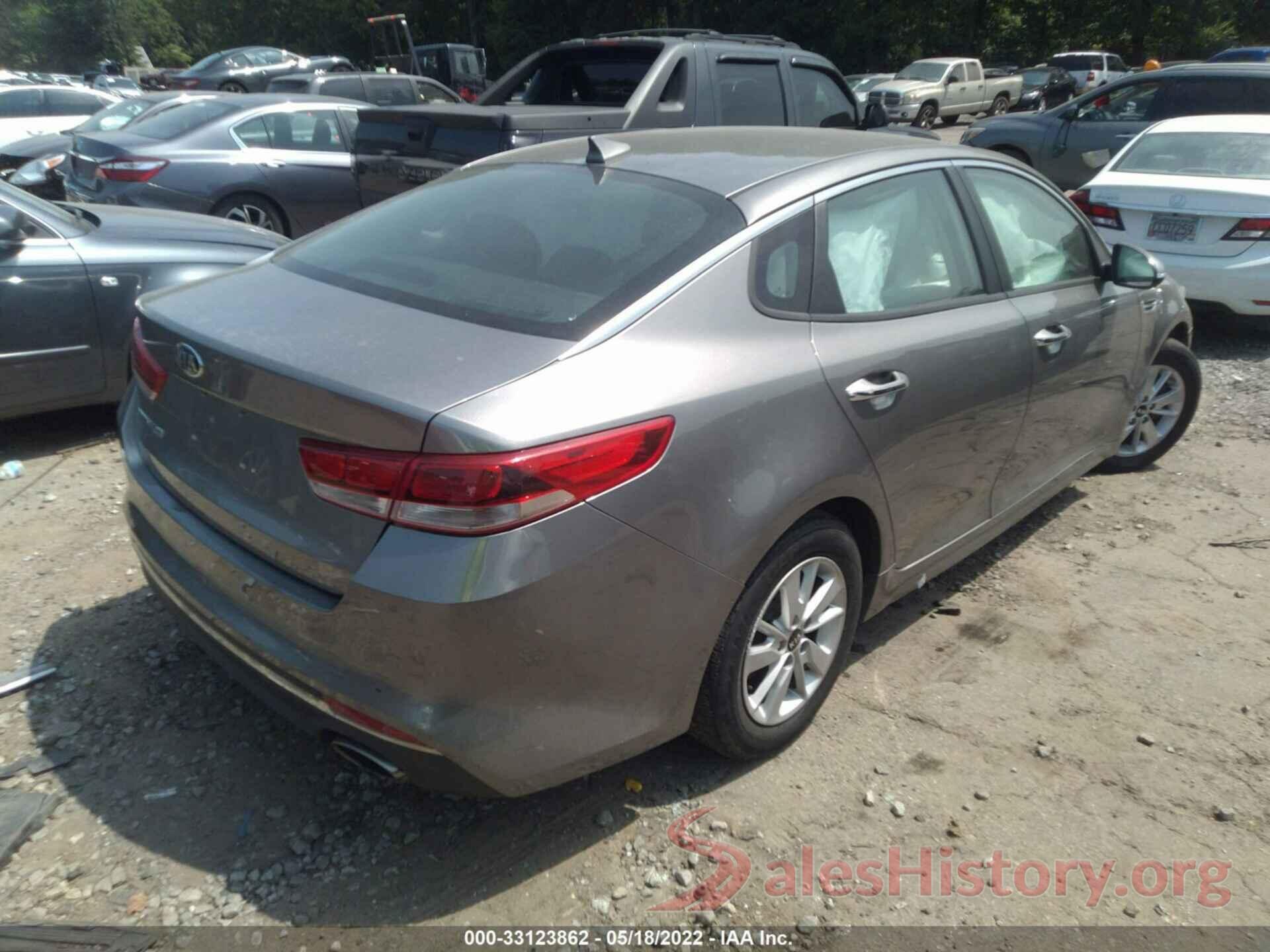 5XXGT4L37GG099122 2016 KIA OPTIMA