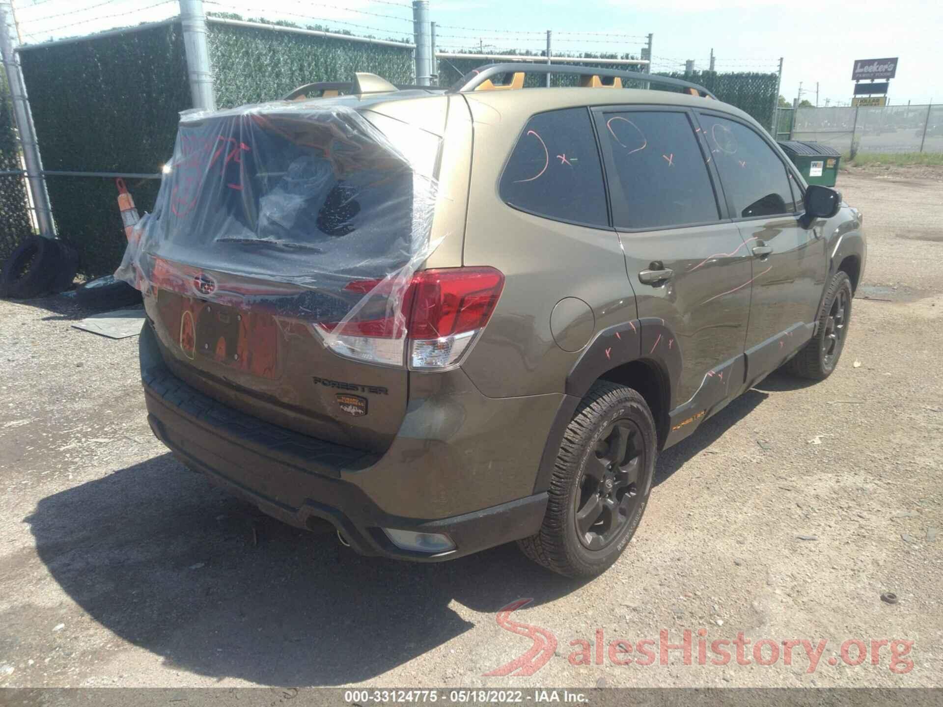 JF2SKAMC3NH400402 2022 SUBARU FORESTER