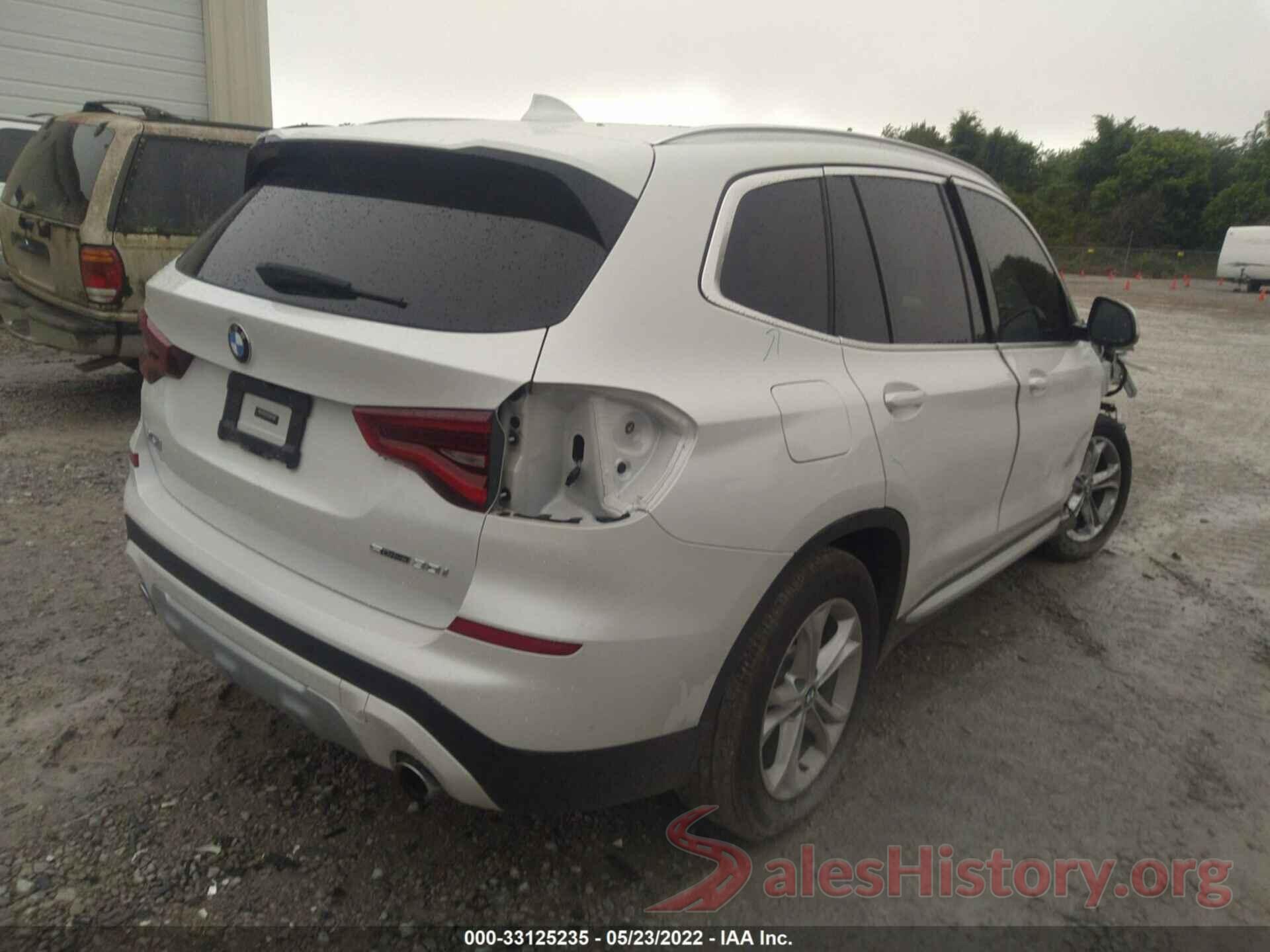 5UXTR7C54KLF31935 2019 BMW X3