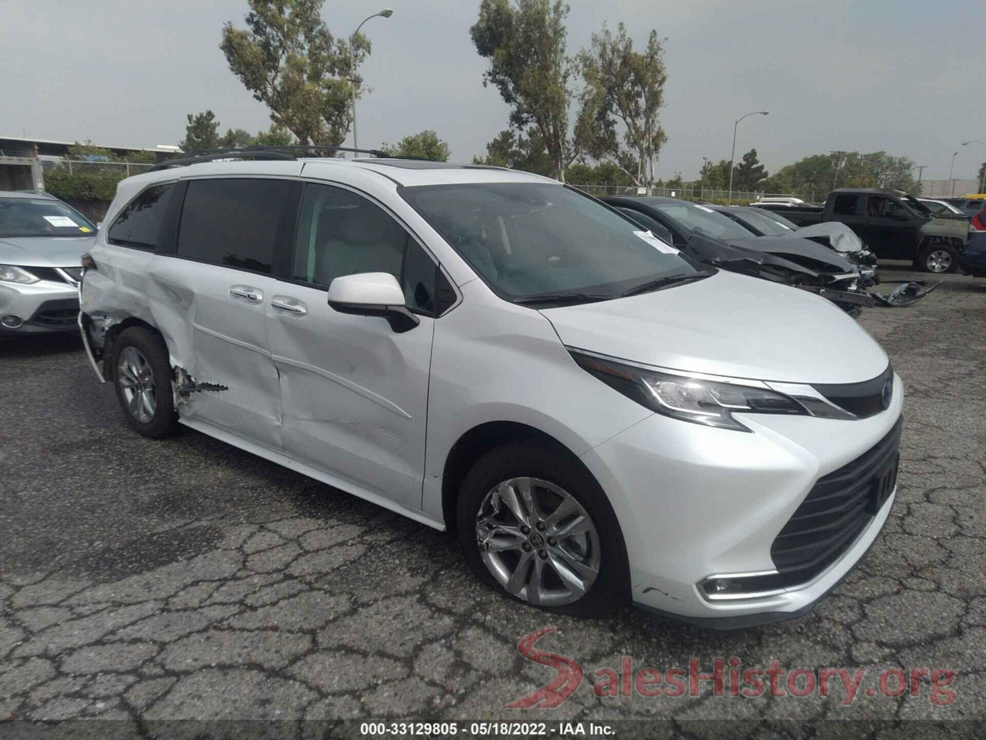 5TDJRKEC2NS079491 2022 TOYOTA SIENNA