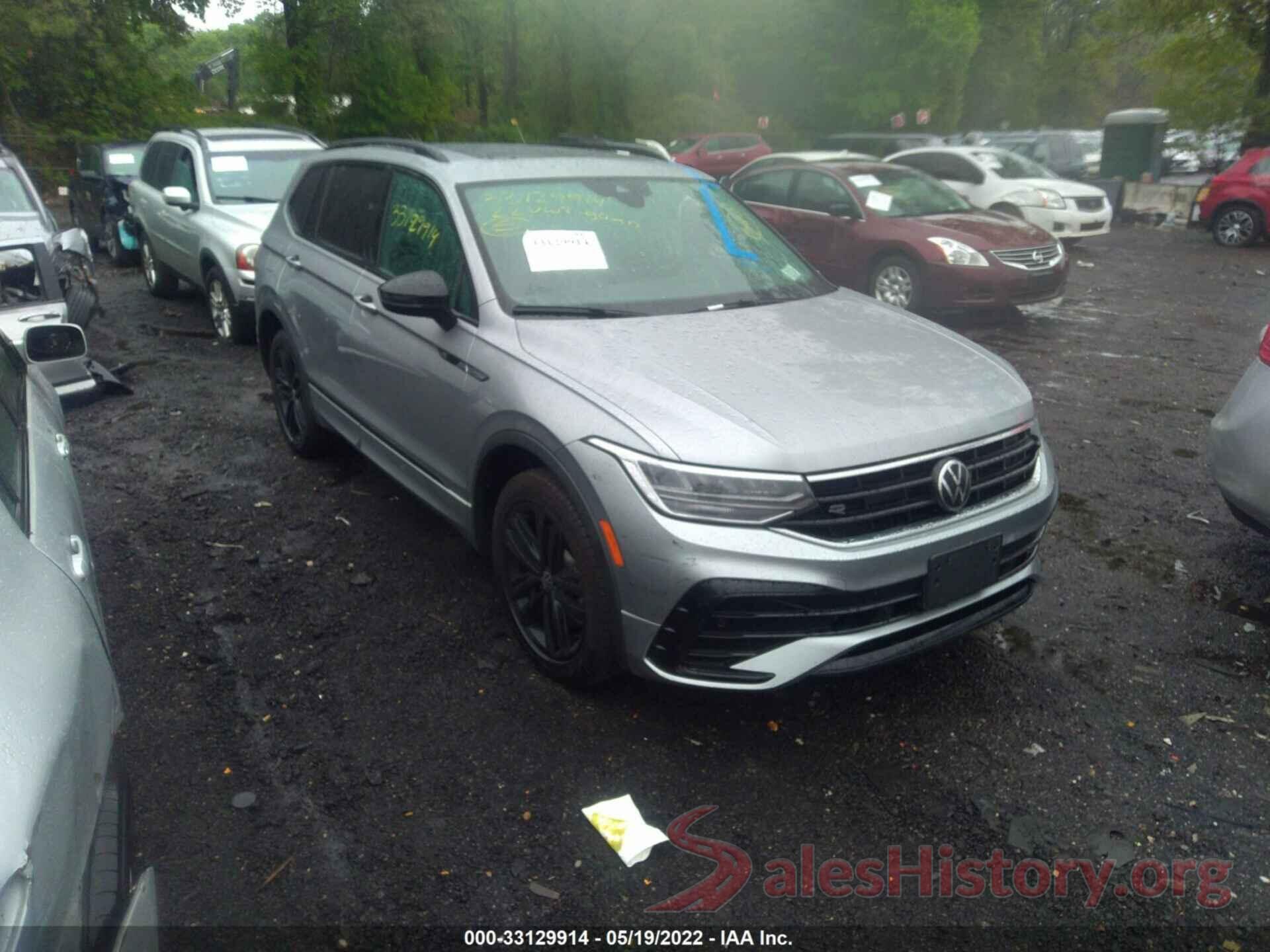 3VV8B7AXXNM018996 2022 VOLKSWAGEN TIGUAN