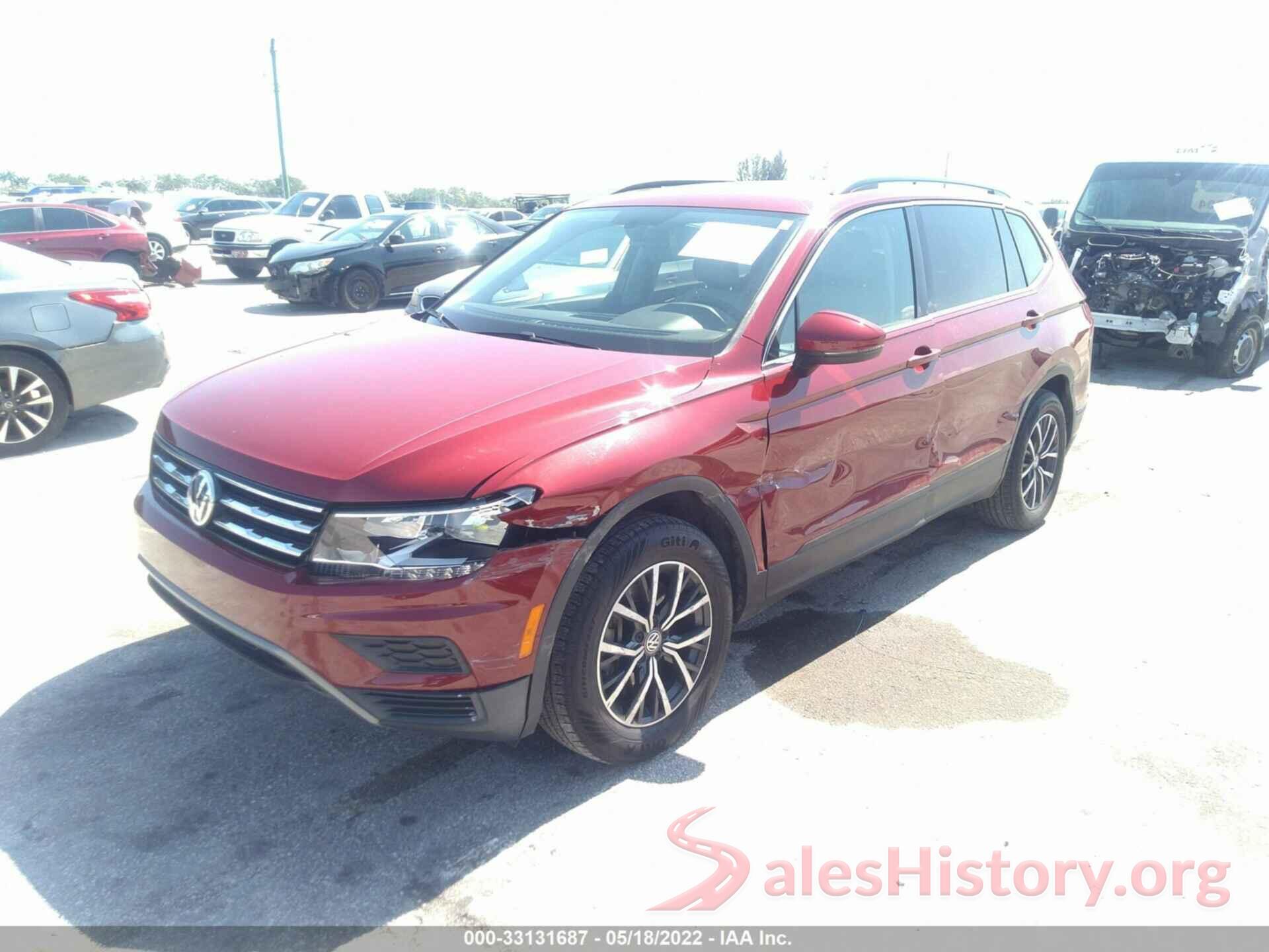 3VV3B7AX2KM055014 2019 VOLKSWAGEN TIGUAN