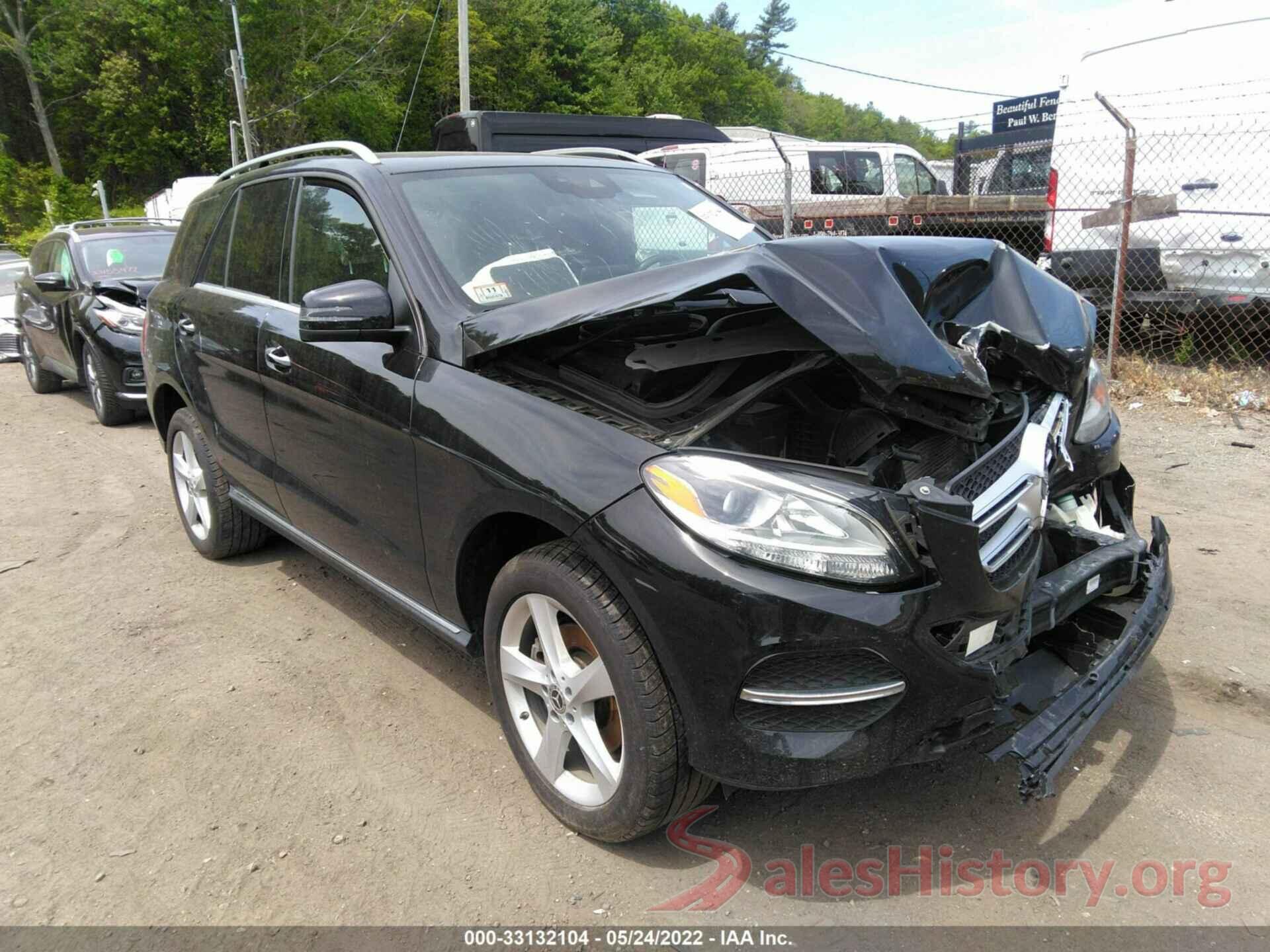 4JGDA5HB8JB068520 2018 MERCEDES-BENZ GLE