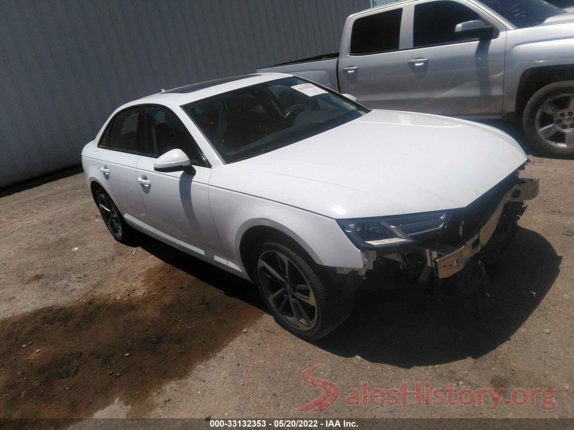 WAUGMAF46KN020582 2019 AUDI A4