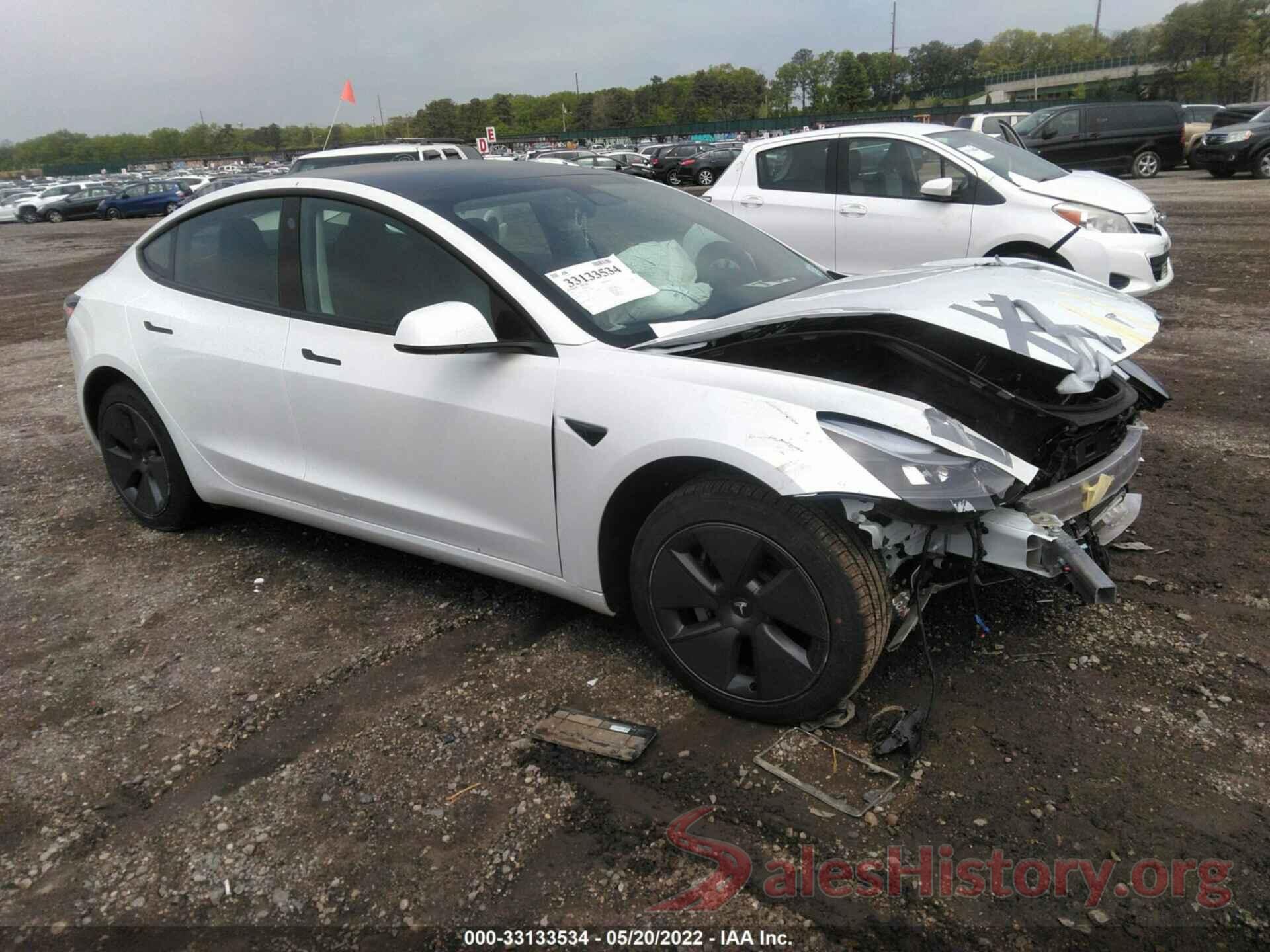 5YJ3E1EA7NF112079 2022 TESLA MODEL 3