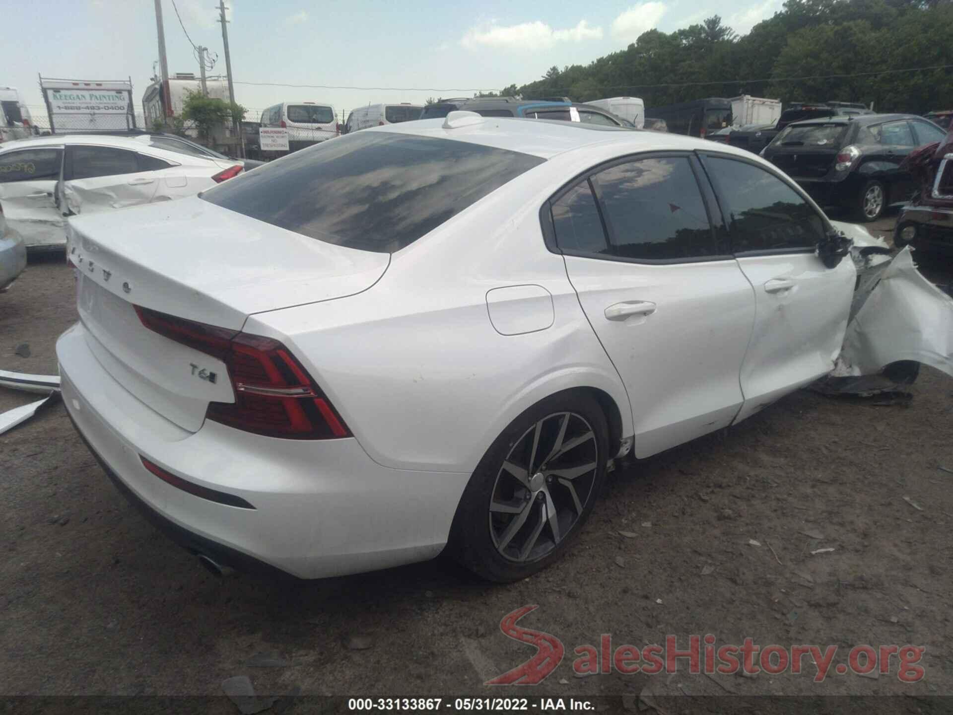 7JRA22TK6LG063253 2020 VOLVO S60