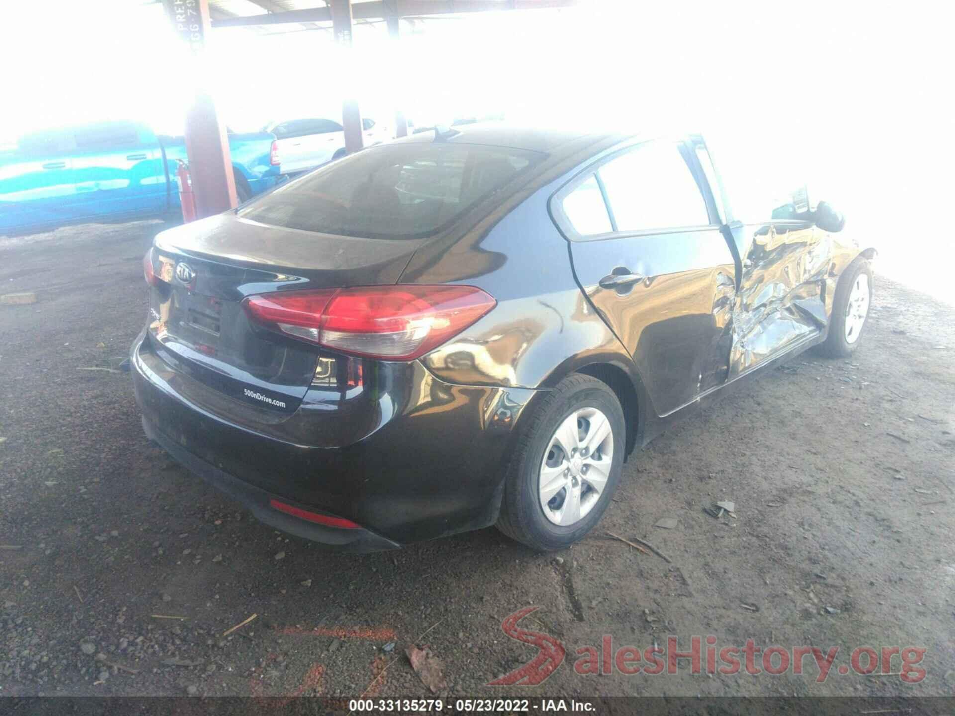 3KPFK4A78JE210331 2018 KIA FORTE