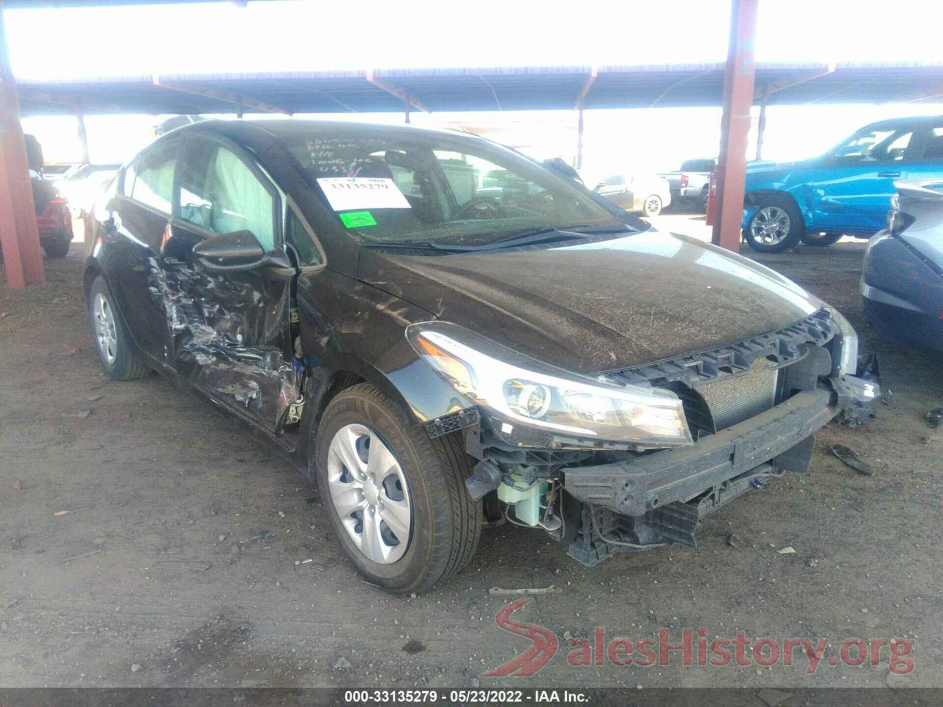 3KPFK4A78JE210331 2018 KIA FORTE