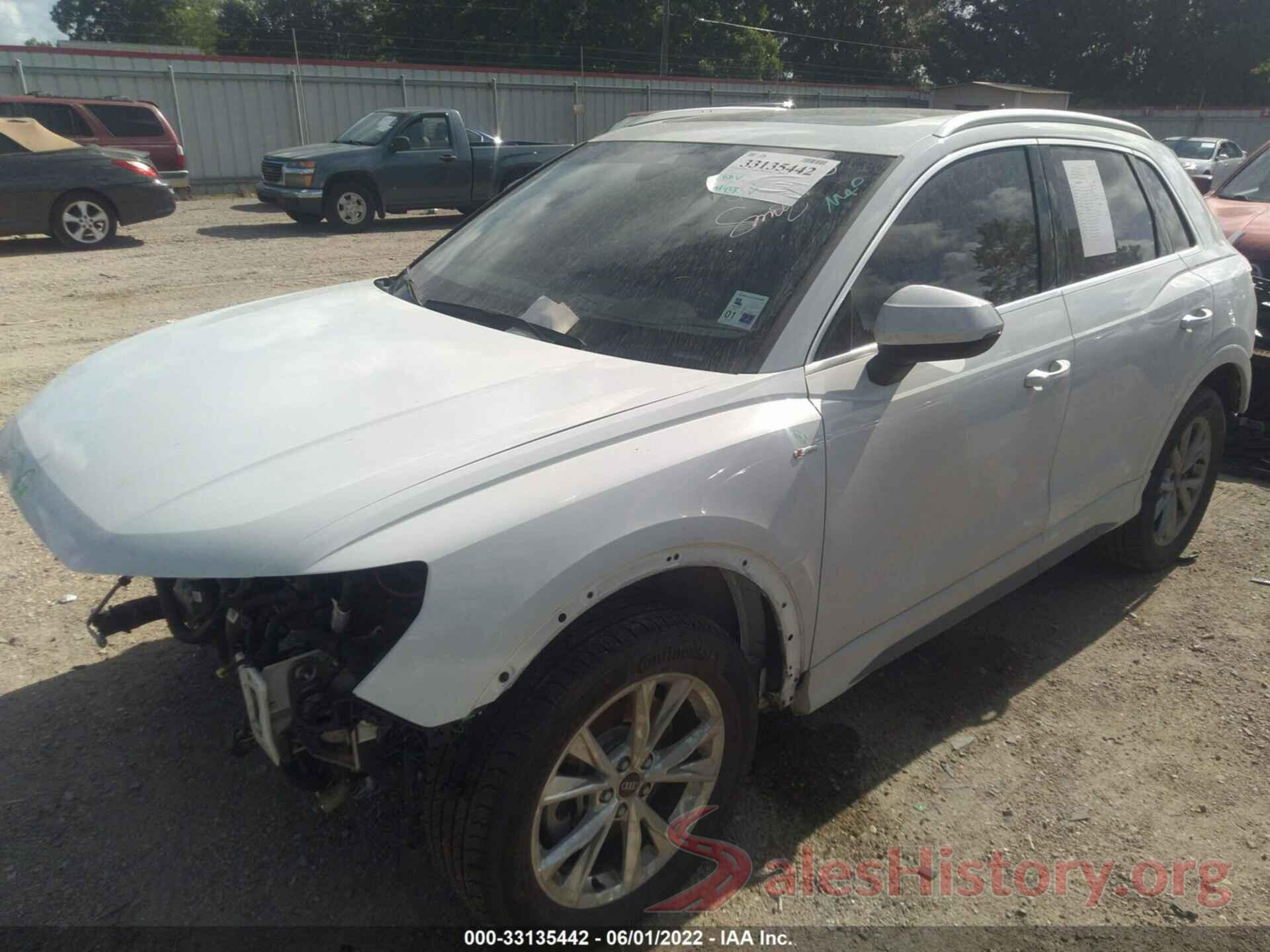 WA1DECF32M1043237 2021 AUDI Q3